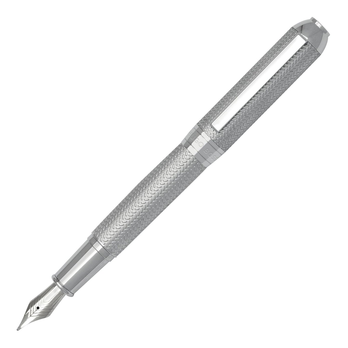 Hugo Boss Füllfederhalter Elemental Silver