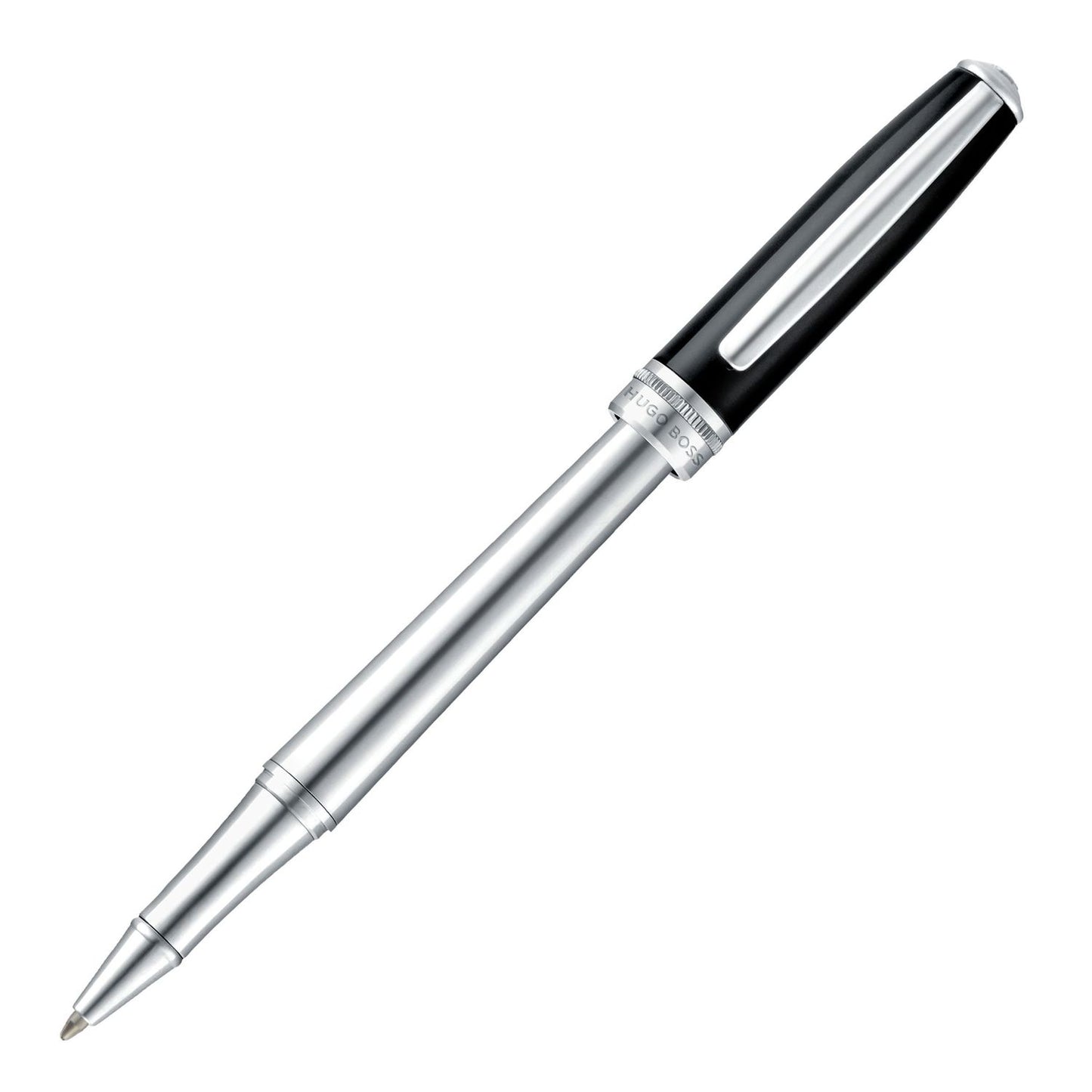 Hugo Boss Tintenroller Essential Classic Black & Chrome