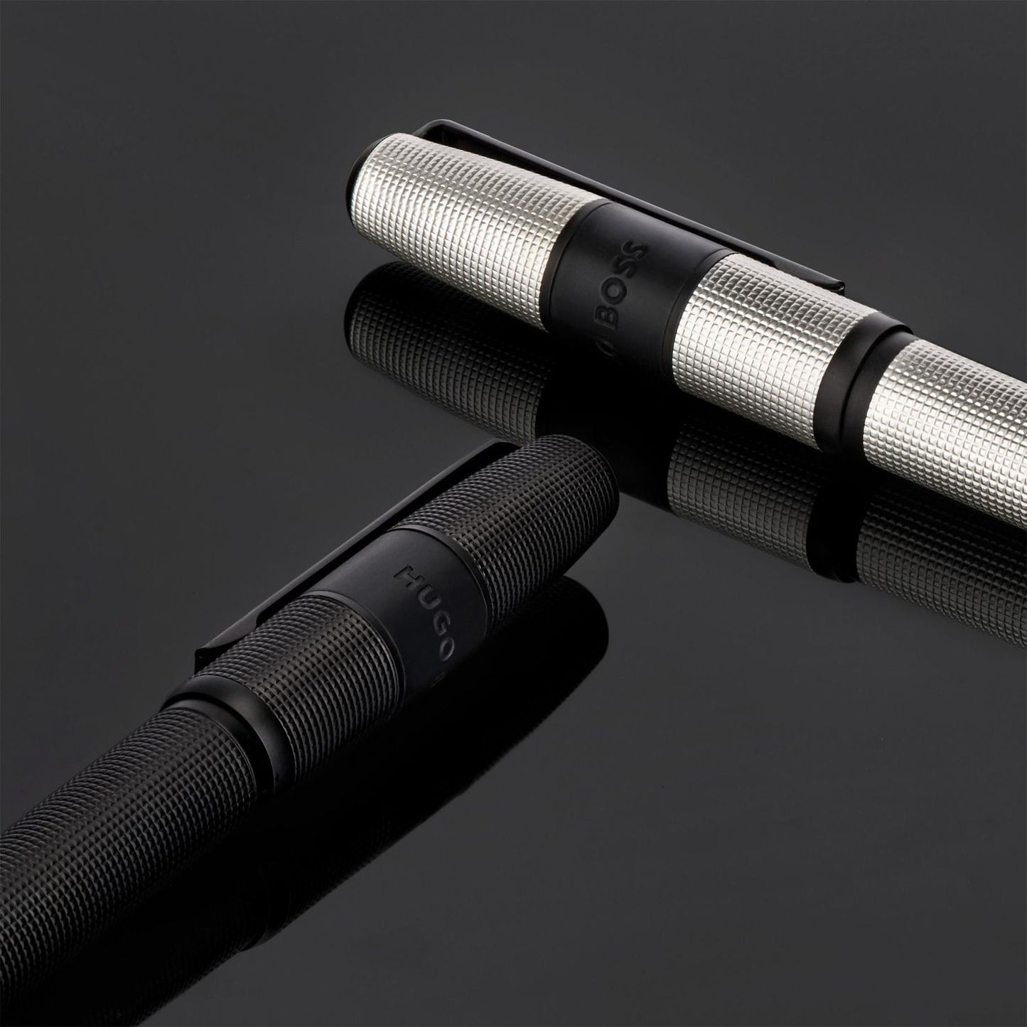 Hugo Boss Tintenroller Grid Black