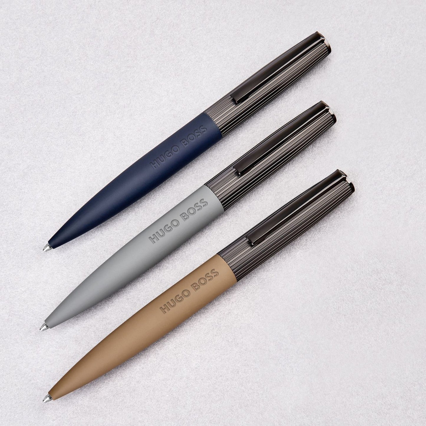 Hugo Boss Kugelschreiber Illusion Arcade Grey & Gun