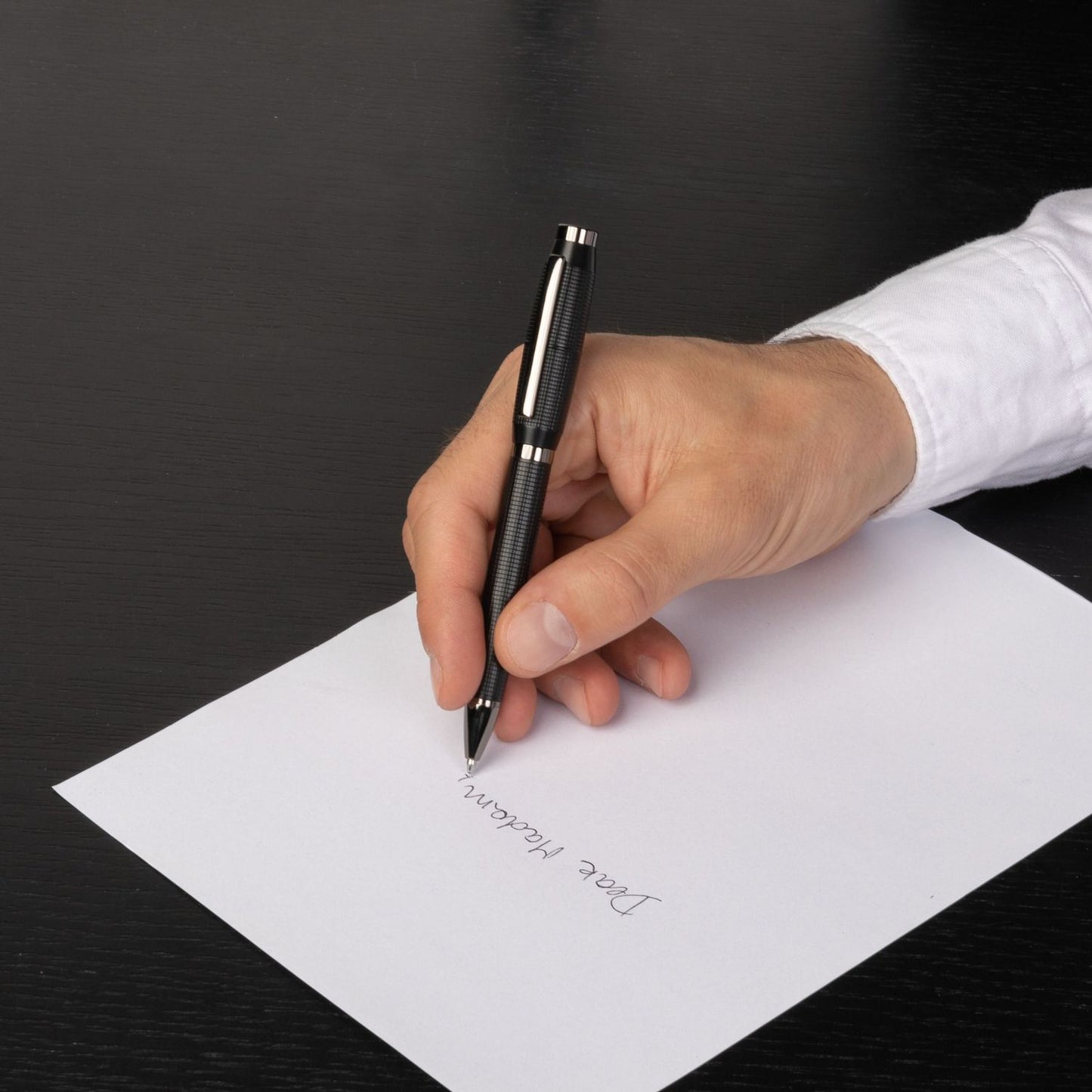 Hugo Boss Kugelschreiber Cone Black