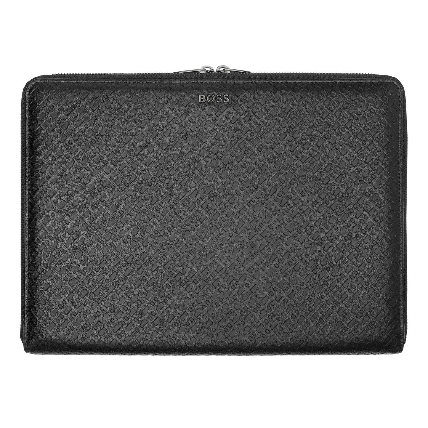 Hugo Boss Konferenzmappe A4 Monogram mit Reißverschluss Black