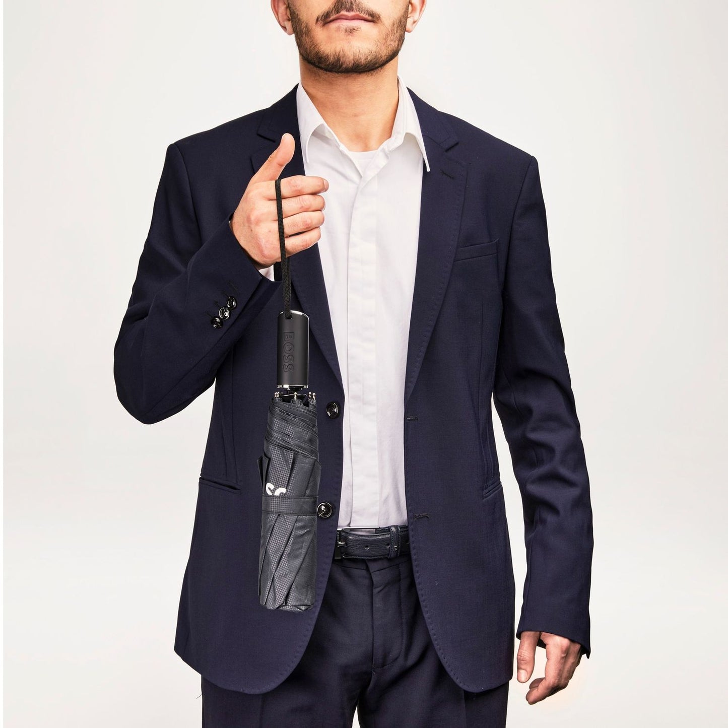 Hugo Boss Regenschirm Loop Black