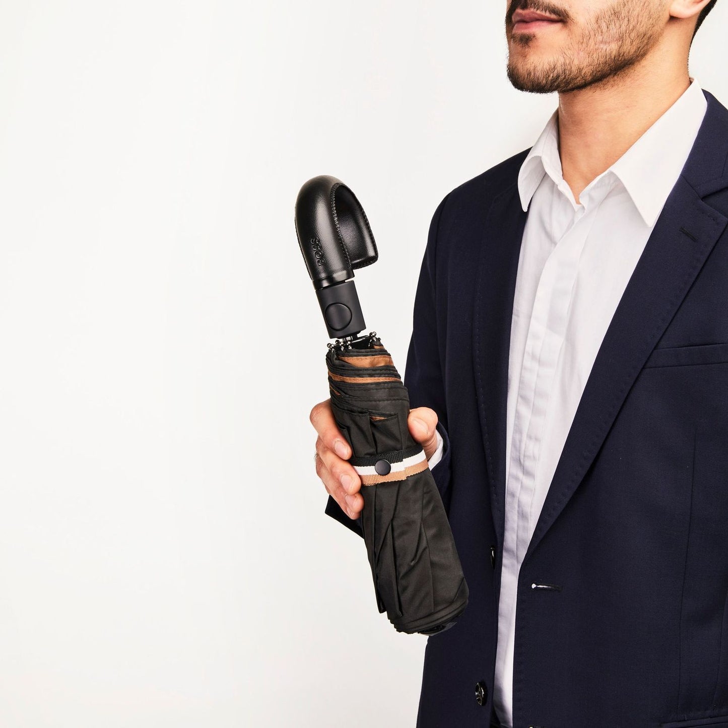 Hugo Boss Regenschirm Iconic Black