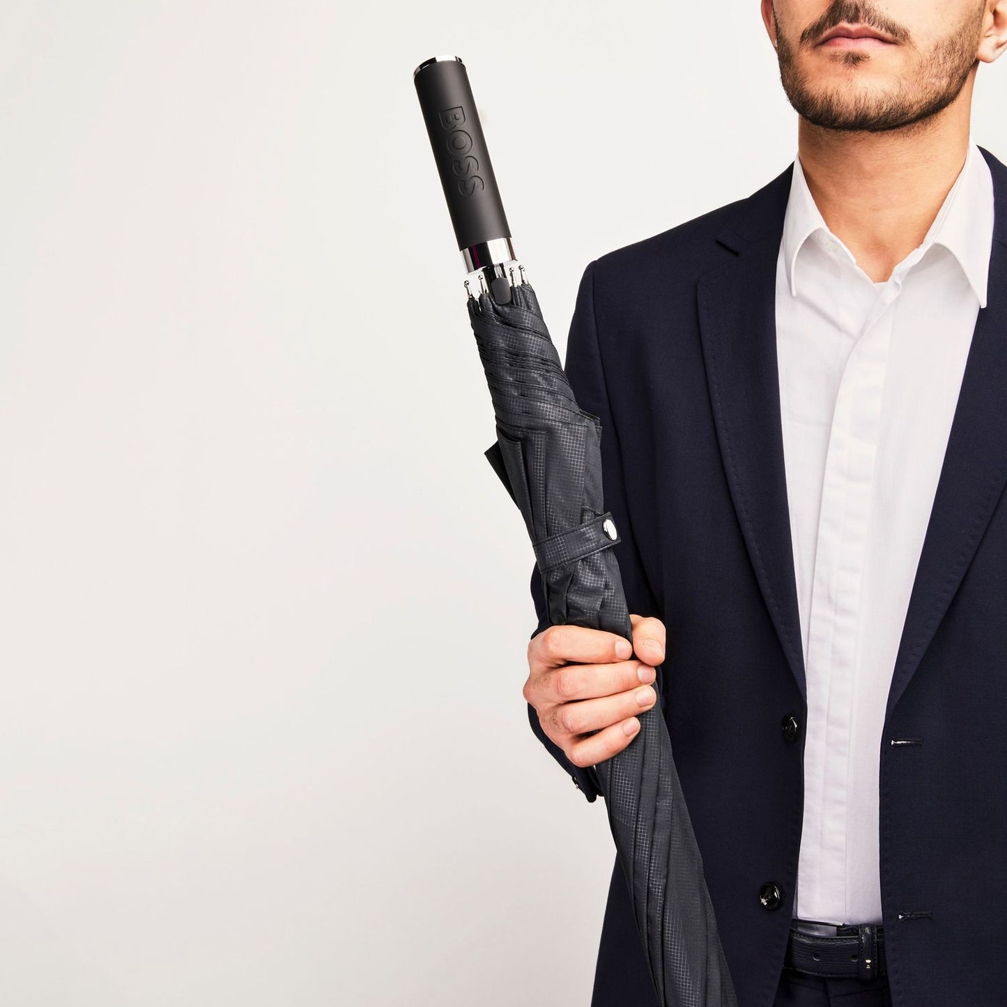 Hugo Boss Regenschirm Loop Black