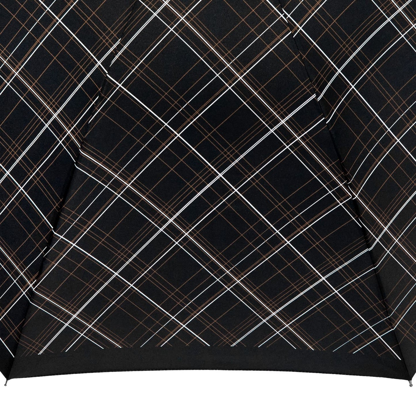 Hugo Boss Regenschirm Checkered Black