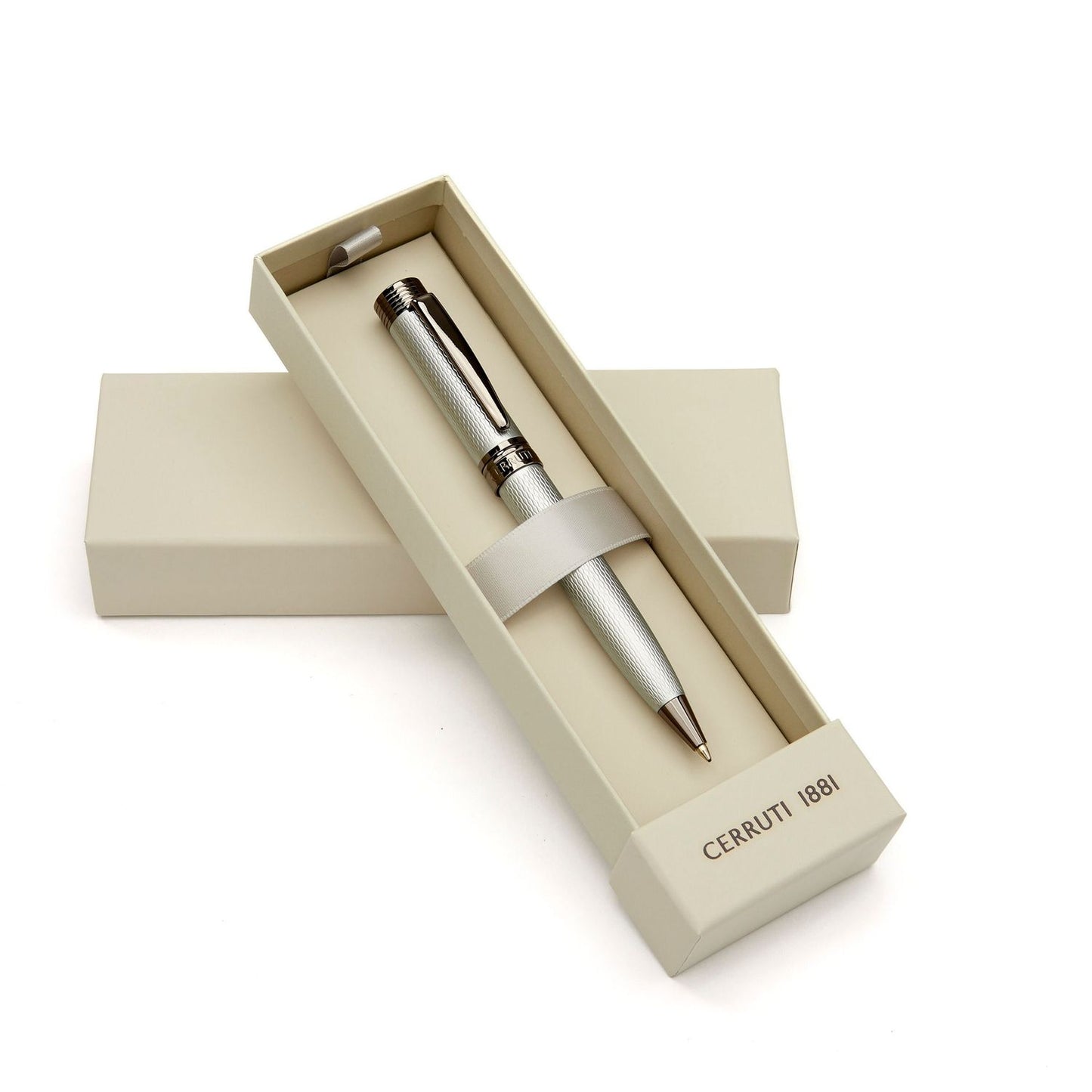 Cerruti 1881 Kugelschreiber Zoom Diamond Chrome