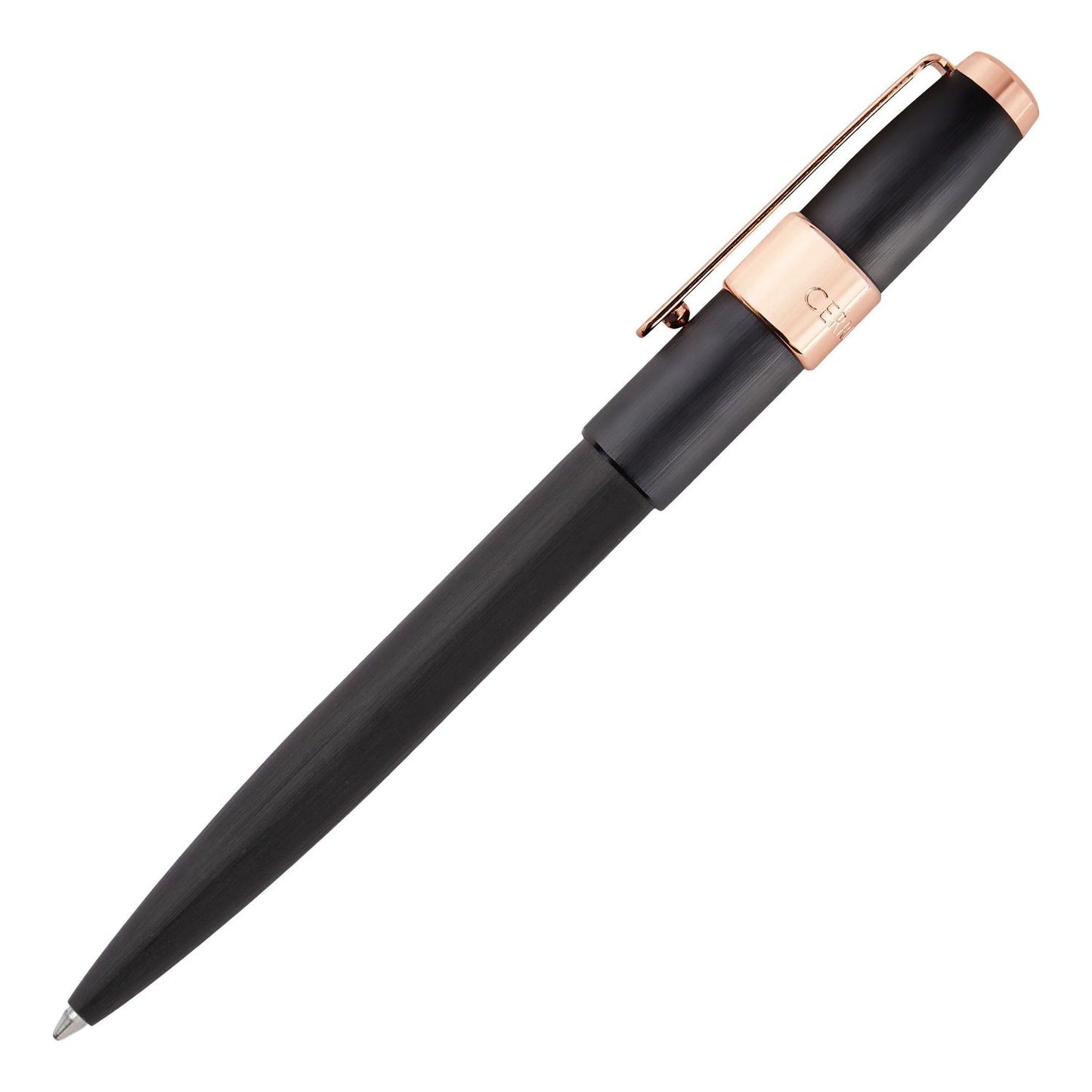 Cerruti 1881 Kugelschreiber Block Brushed Black