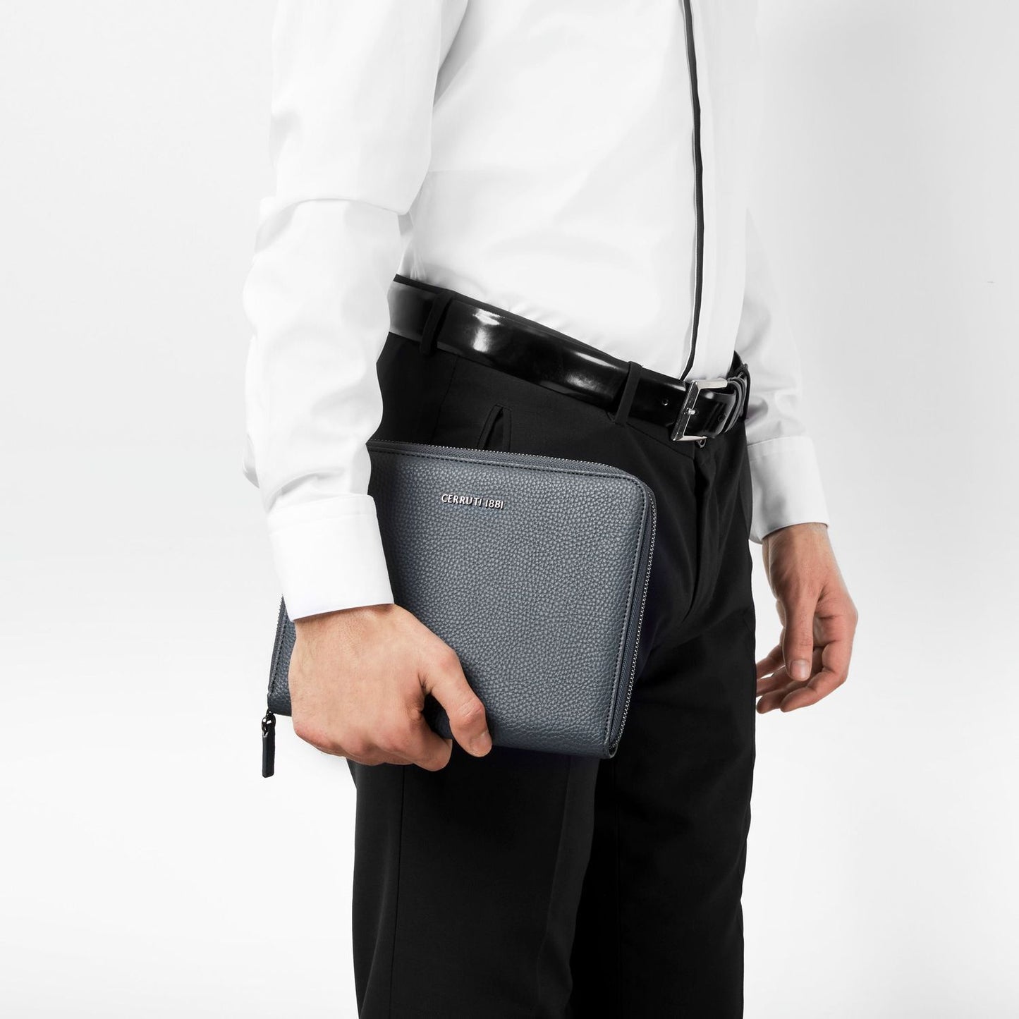 Cerruti 1881 A5 Konferenzmappe Hamilton Dark Blue