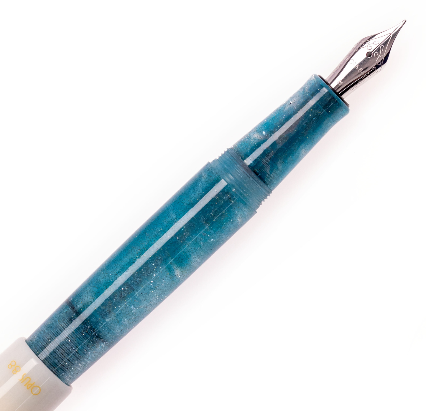 Opus 88 Füllfederhalter KOLORO White Blue
