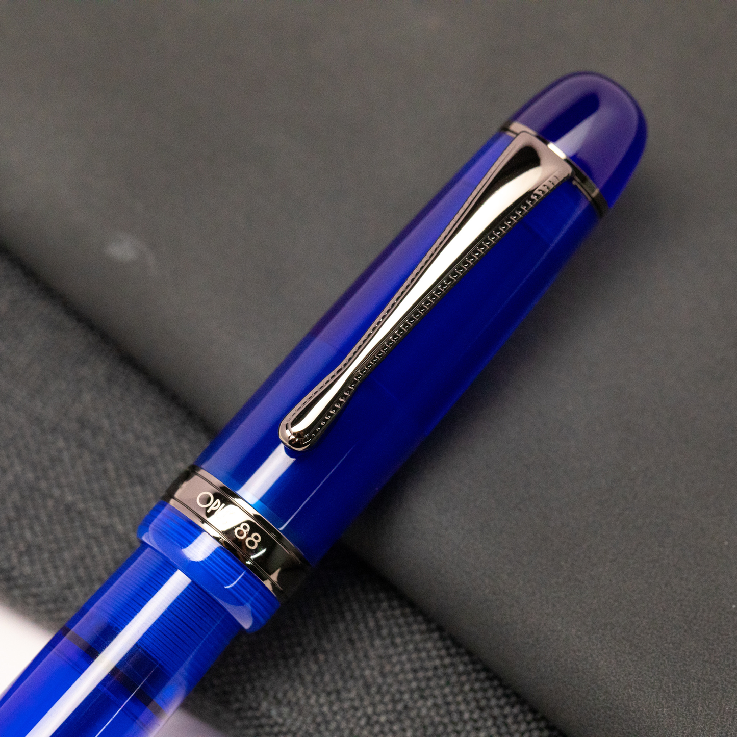 Opus 88 Füllfederhalter Transparent Blue JAZZ