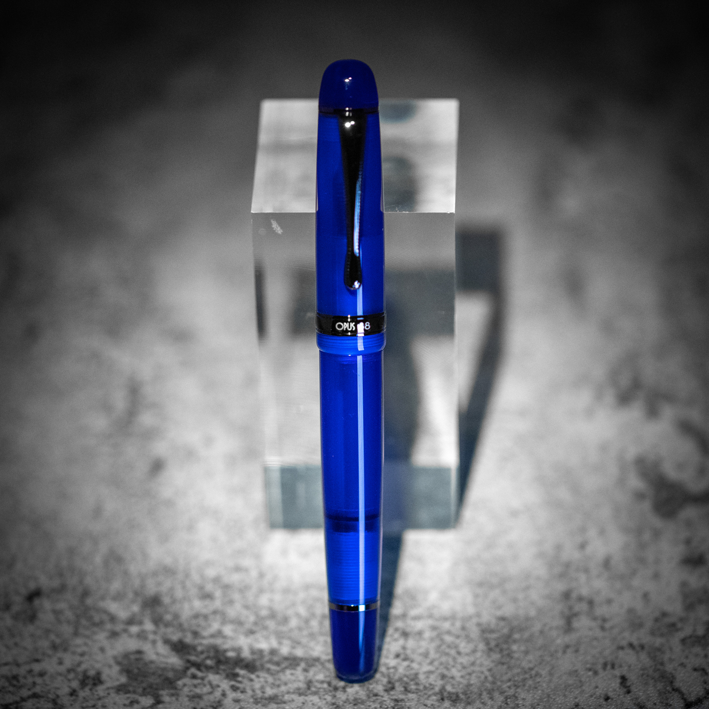 Opus 88 Füllfederhalter Transparent Blue JAZZ