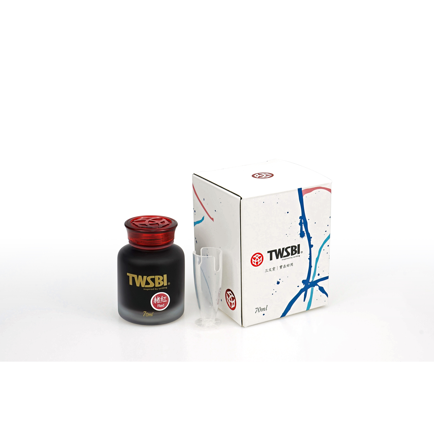TWSBI Tintenglas Red 70 ml