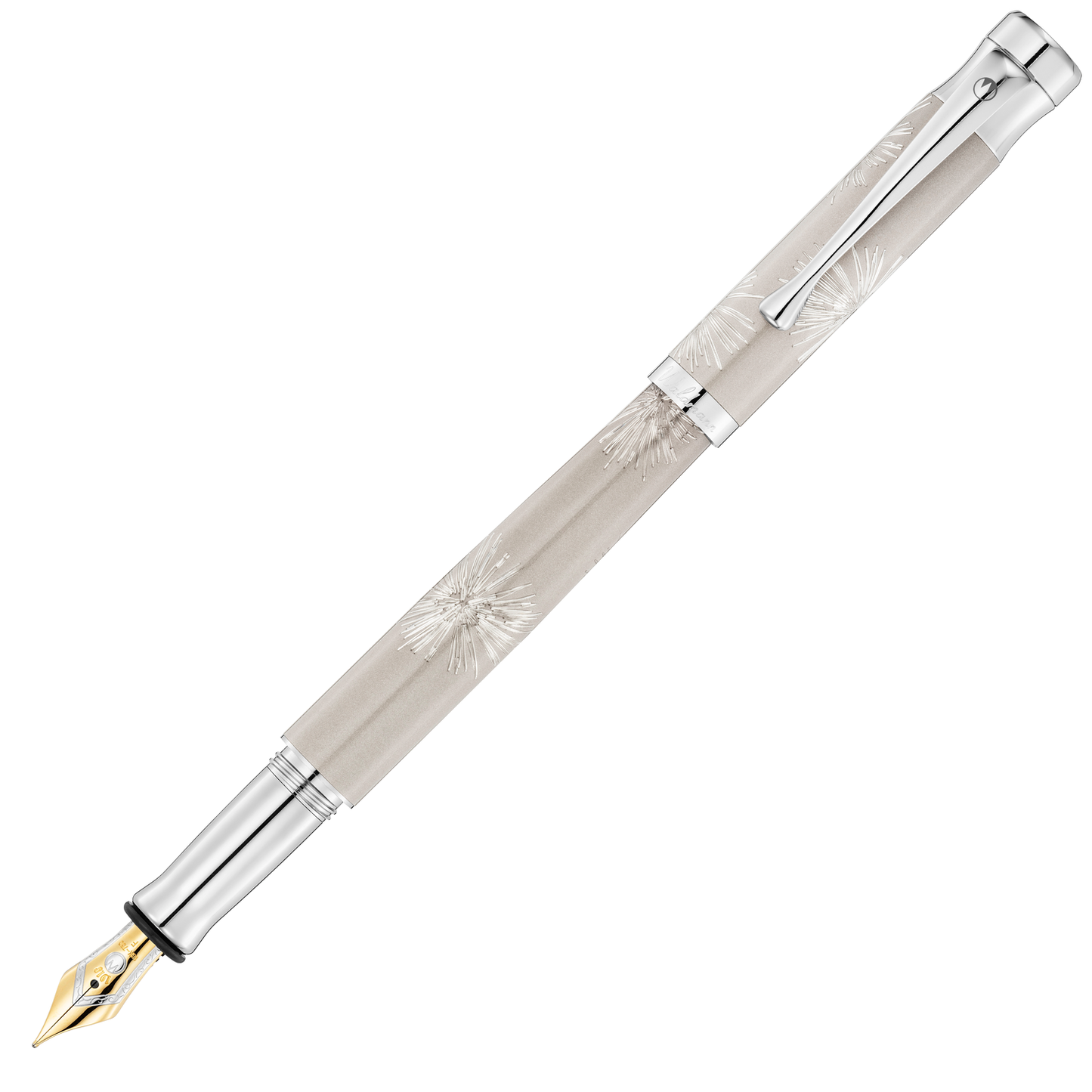 Waldmann Füllfederhalter TANGO 18k Goldfeder Starburst-Dekor