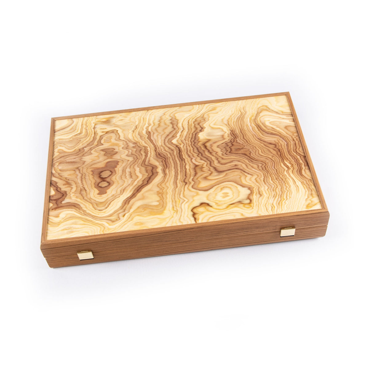 Detailansicht des Manopoulos BEE1 Backgammon-Spielfelds