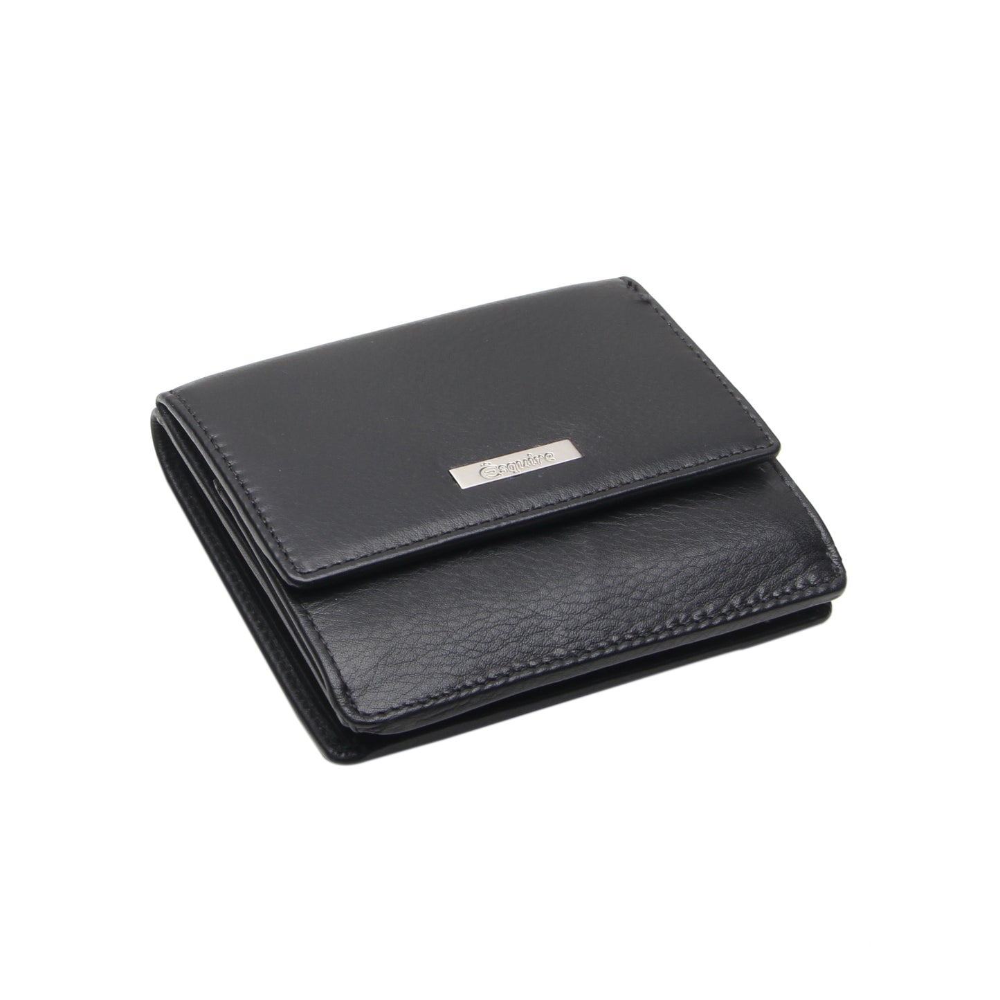 Esquire Damenbörse COMFORT 0038 28 Schwarz | Echtes Leder