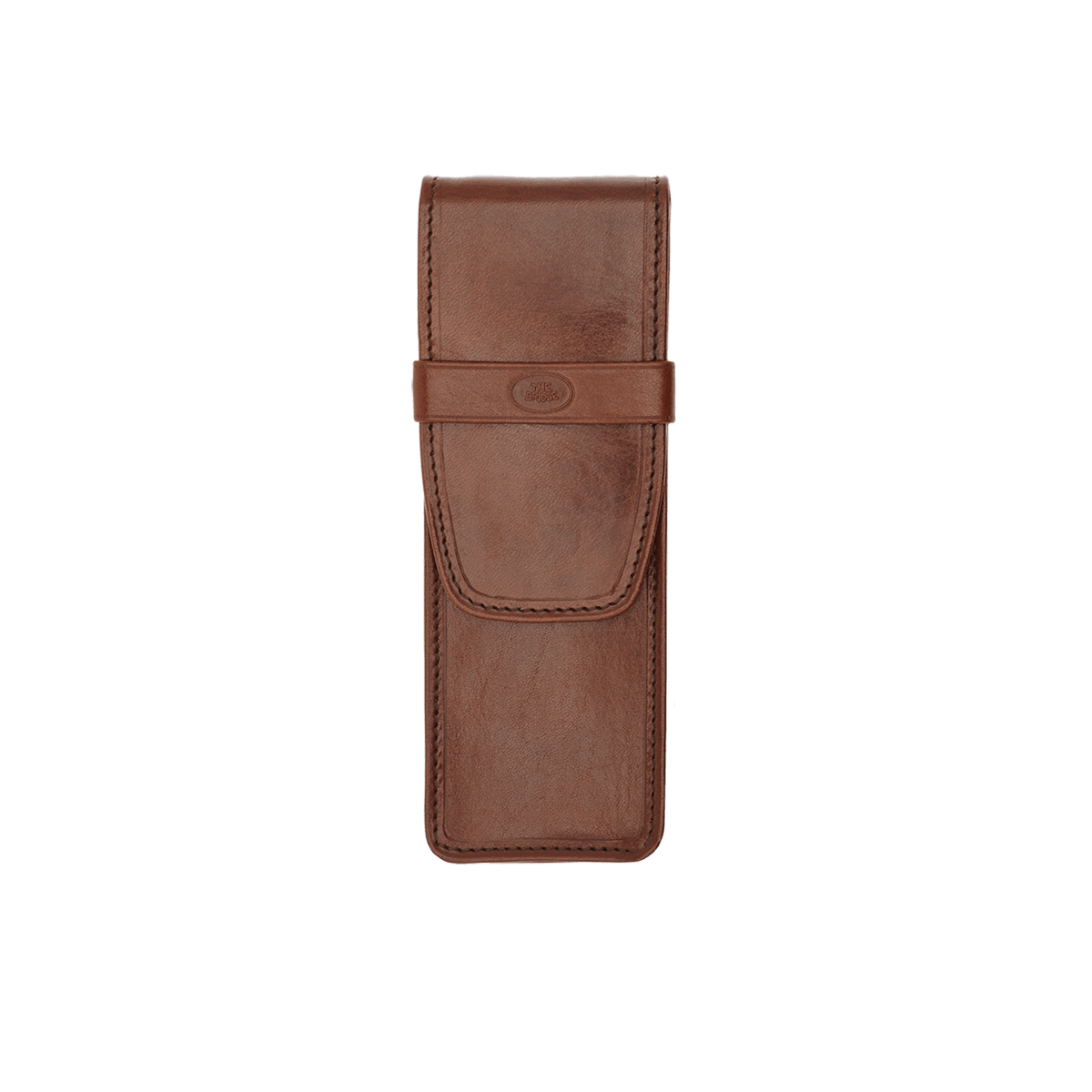 The Bridge Stifte-Etui Story Exclusive 01203601 Braun | Echtes Leder
