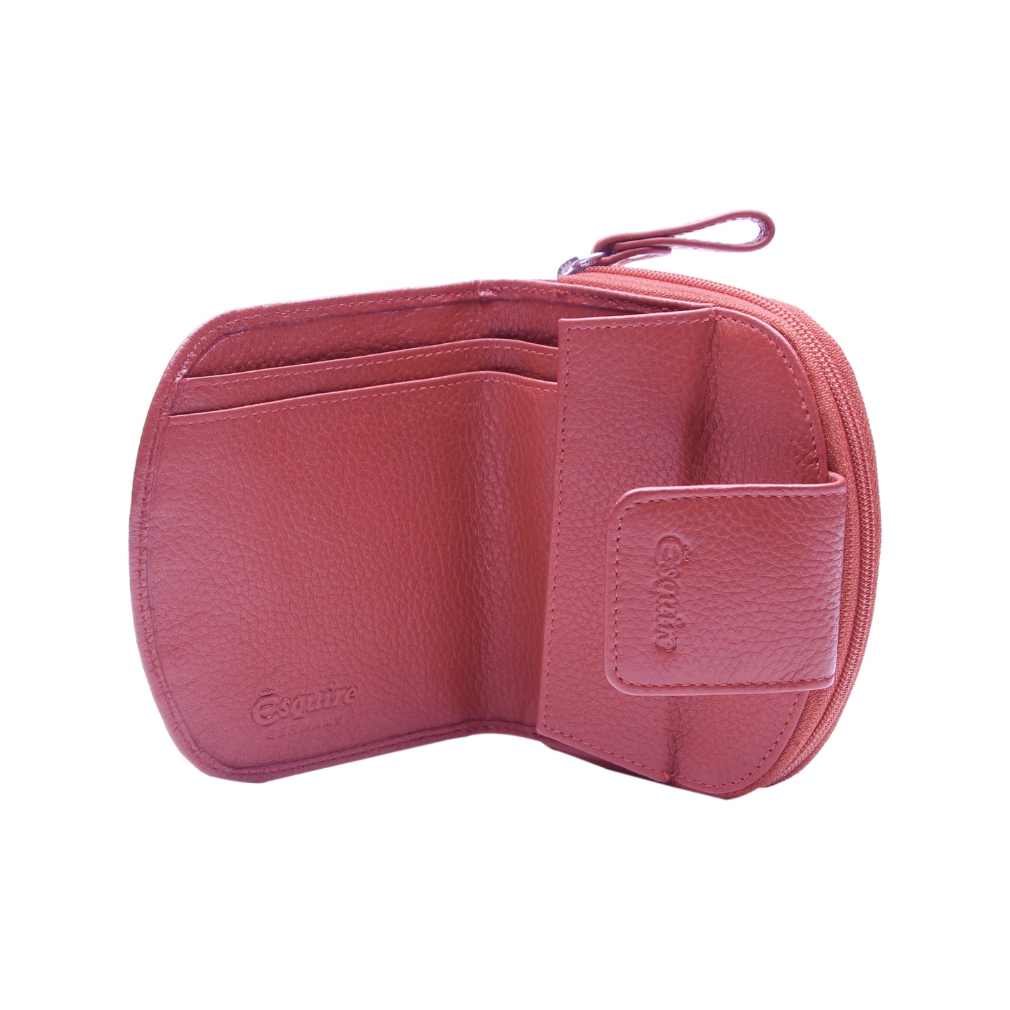 Esquire Damenbörse PRIMAVERA 09620 05 Rot | Echtes Leder