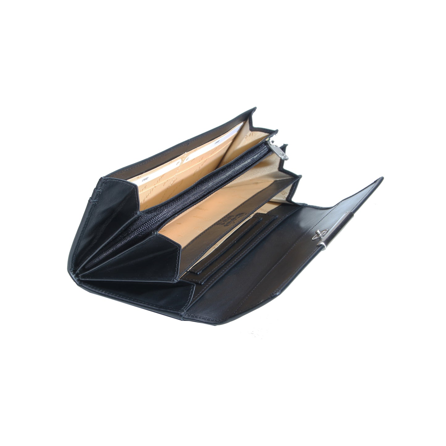 Esquire Damenbörse HELENA 1243 50 Schwarz | Echtes Leder