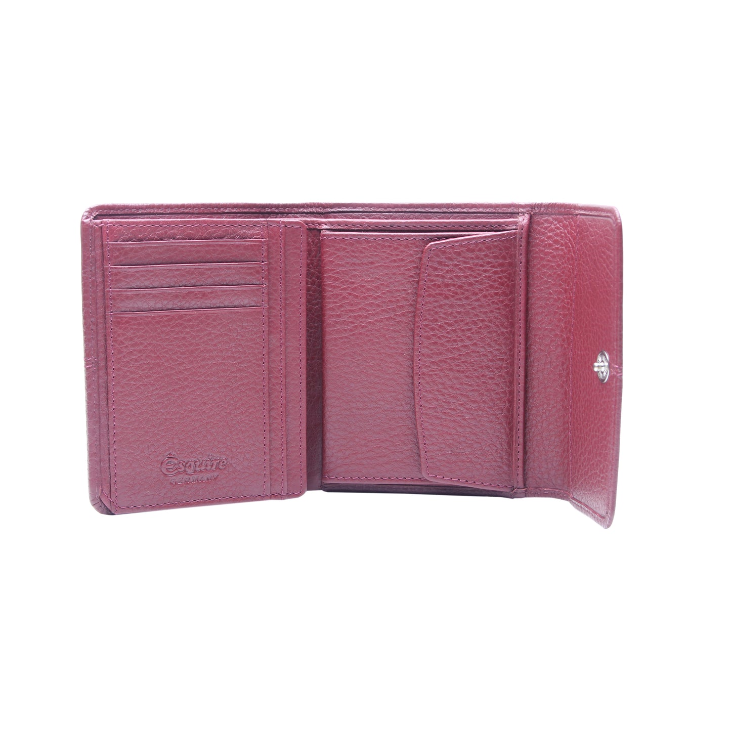 Esquire Damenbörse VERONA 1273 30 Rot | Echtes Leder