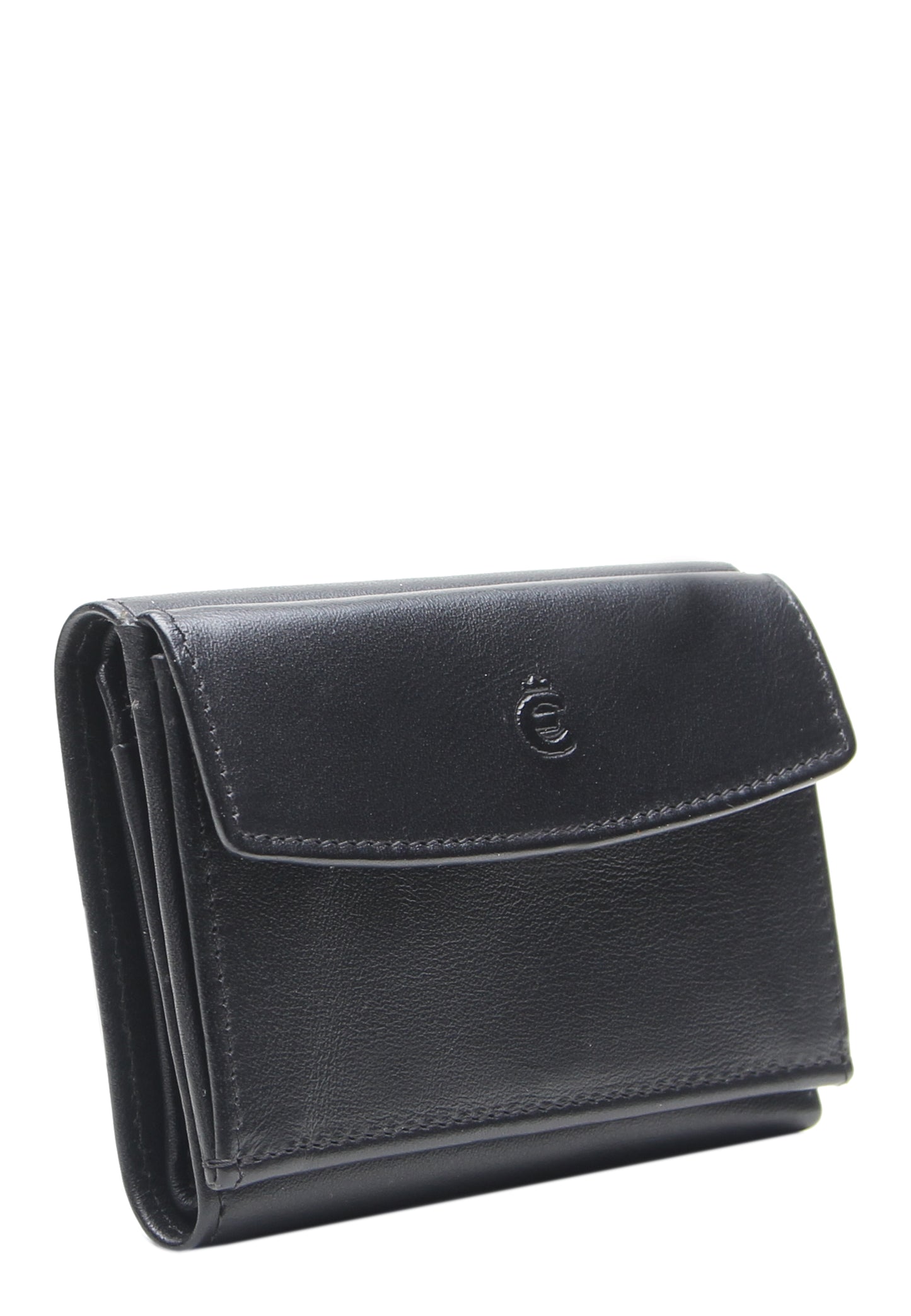 Esquire Geldbörse LOGO 2211 10 Schwarz | Echtes Leder