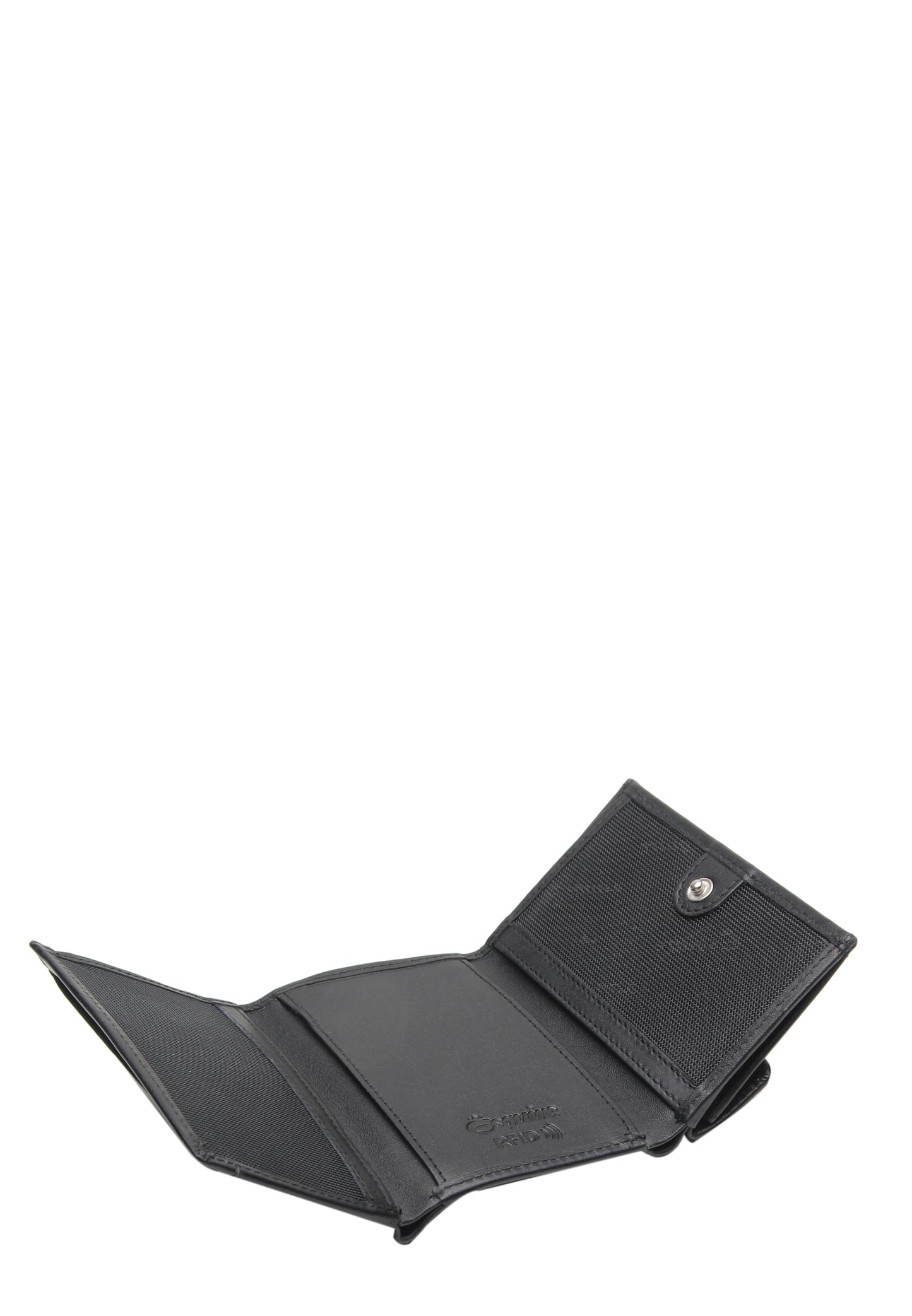 Esquire Geldbörse LOGO 2211 10 Schwarz | Echtes Leder