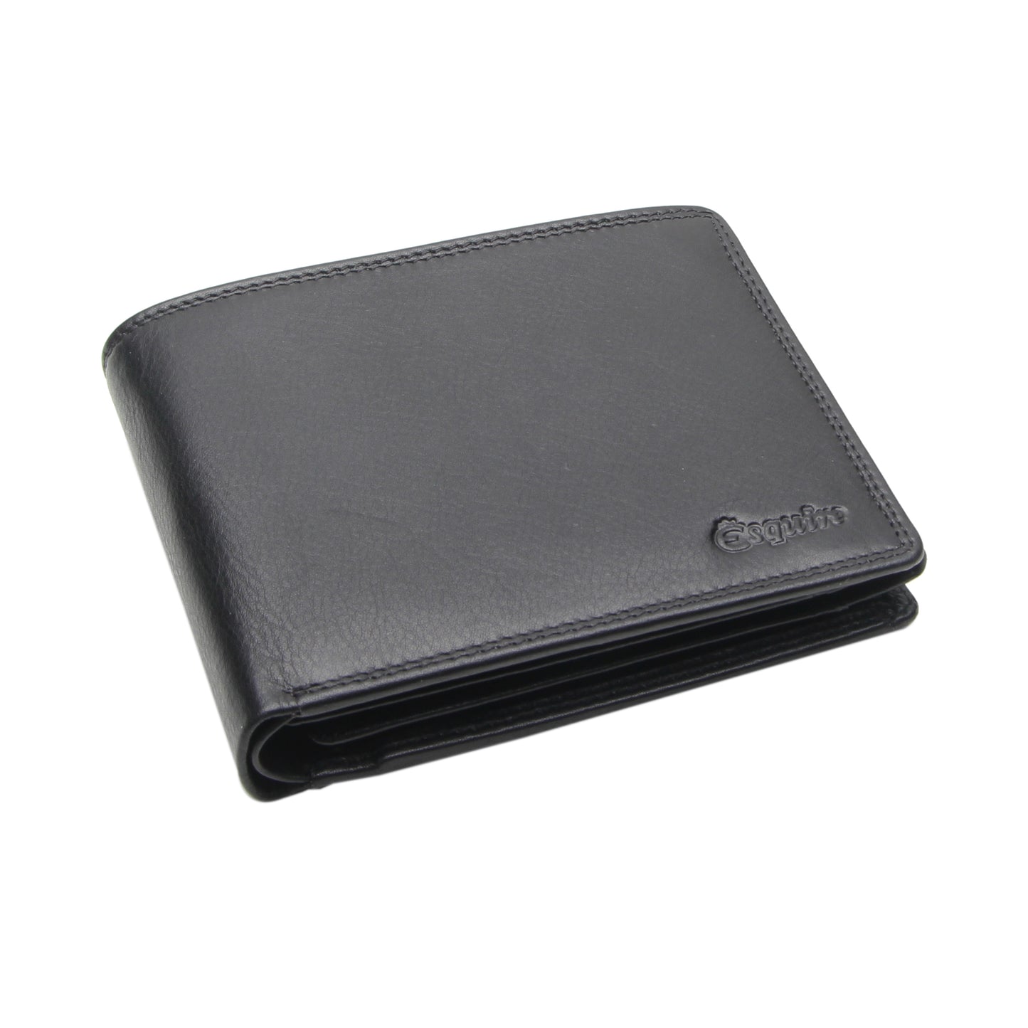 Esquire Geldbörse DUO 2935 59 Schwarz | Echtes Leder