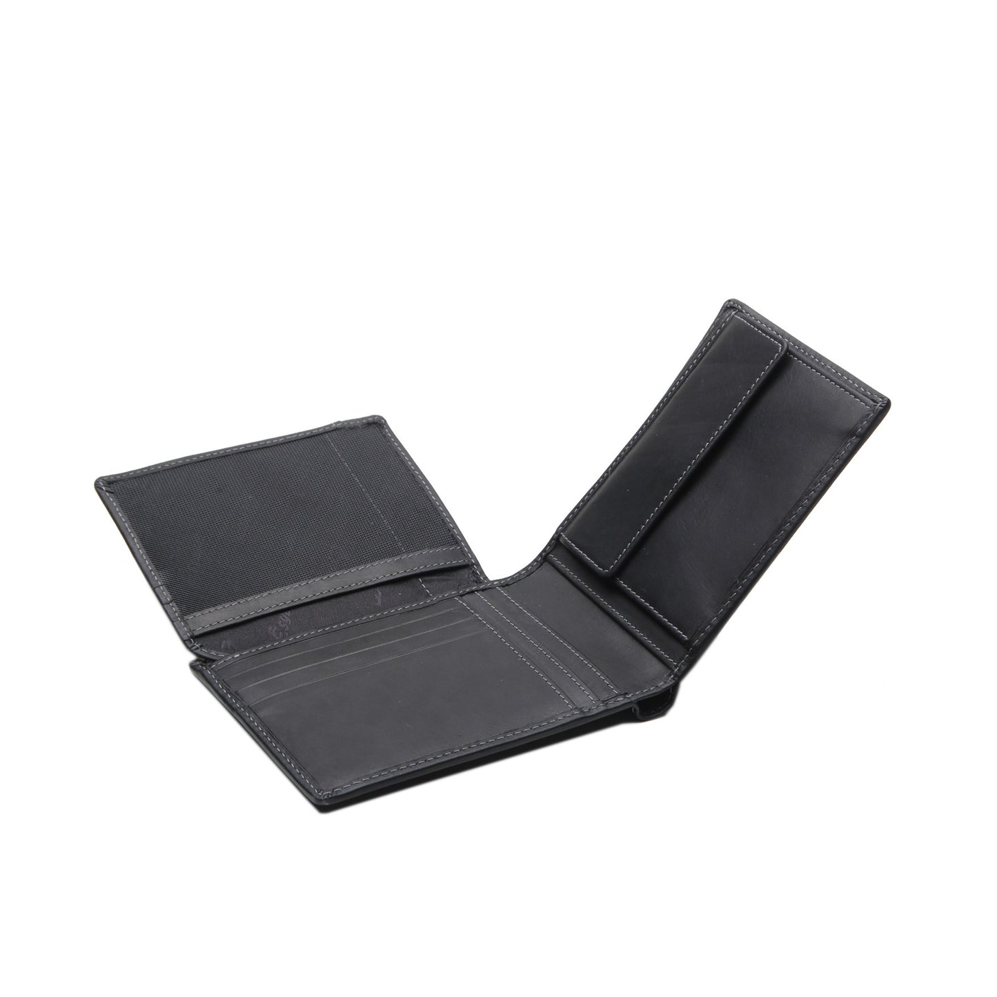 Esquire Geldbörse DALLAS 2993 08 Schwarz | Echtes Leder