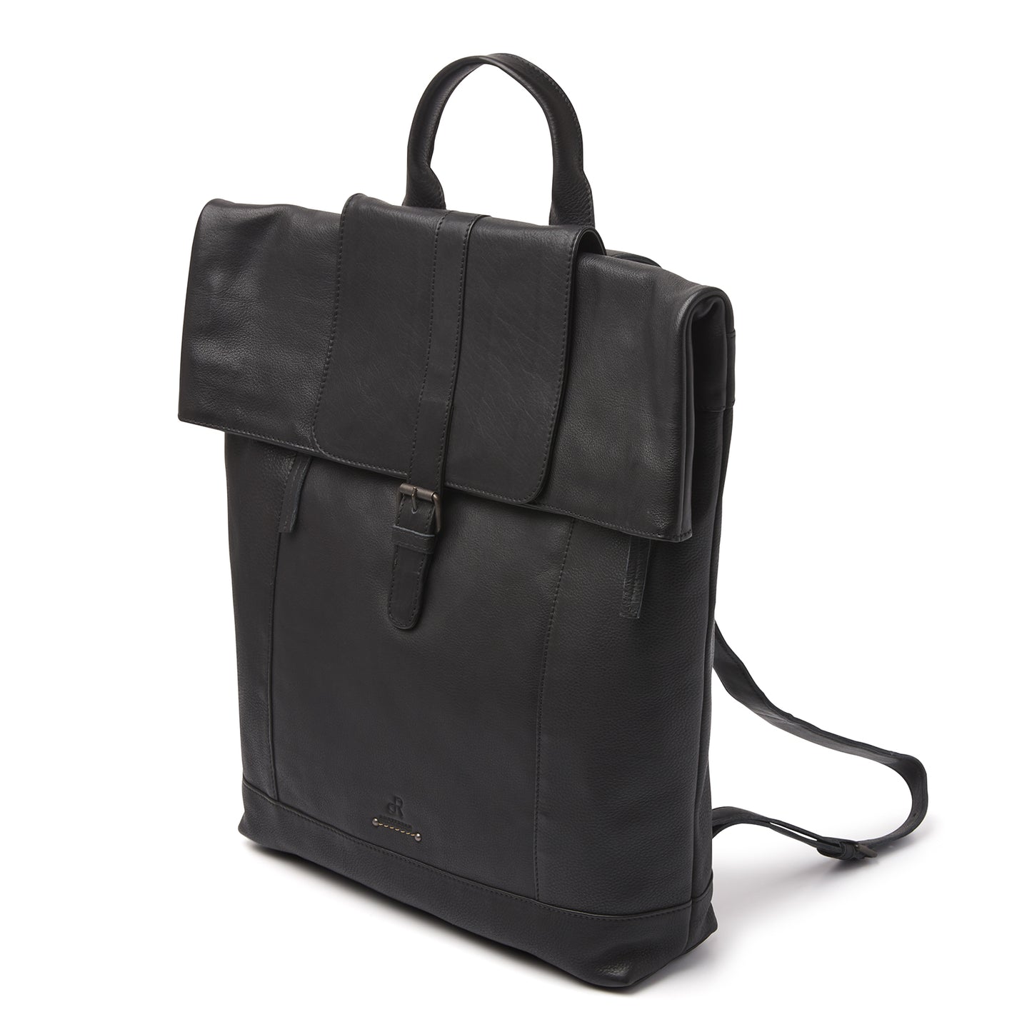 dR Amsterdam Rucksack TAMPA Black 933576 | Echtes Leder