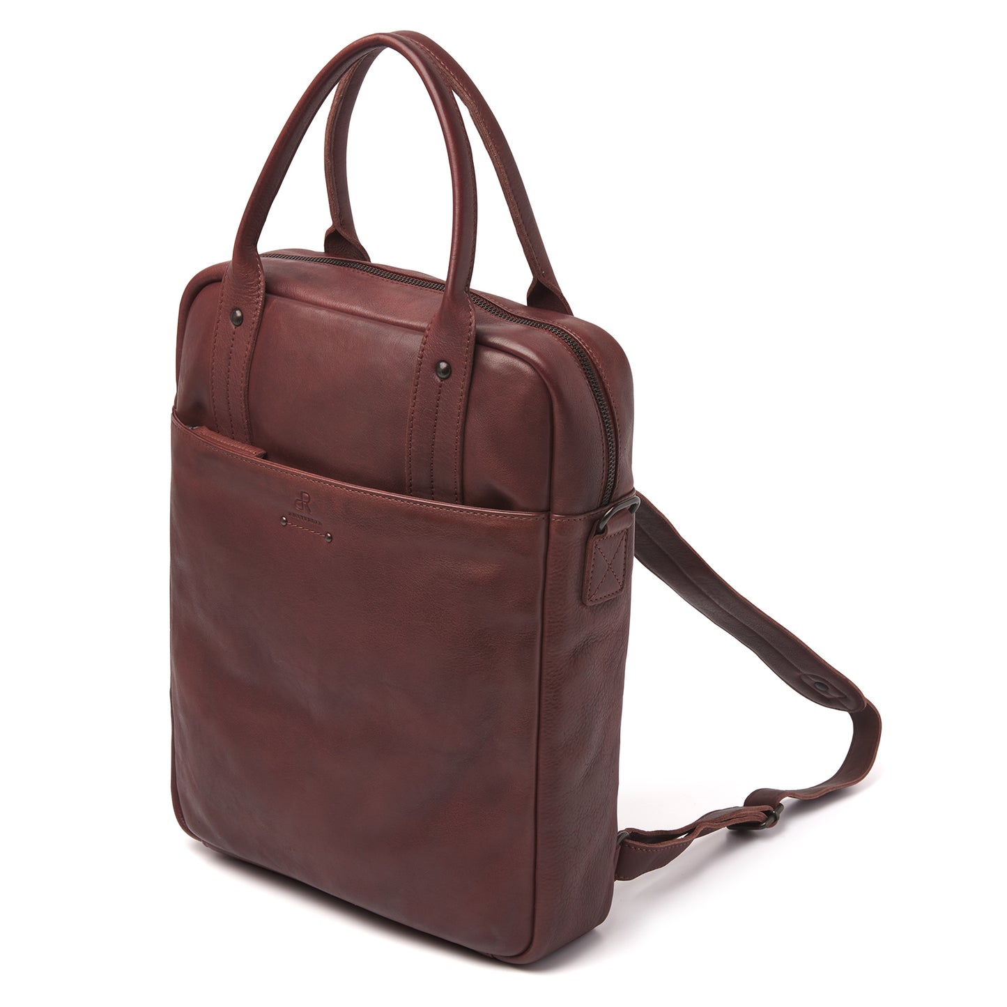 dR Amsterdam Rucksack TAMPA Brown 933578 | Echtes Leder