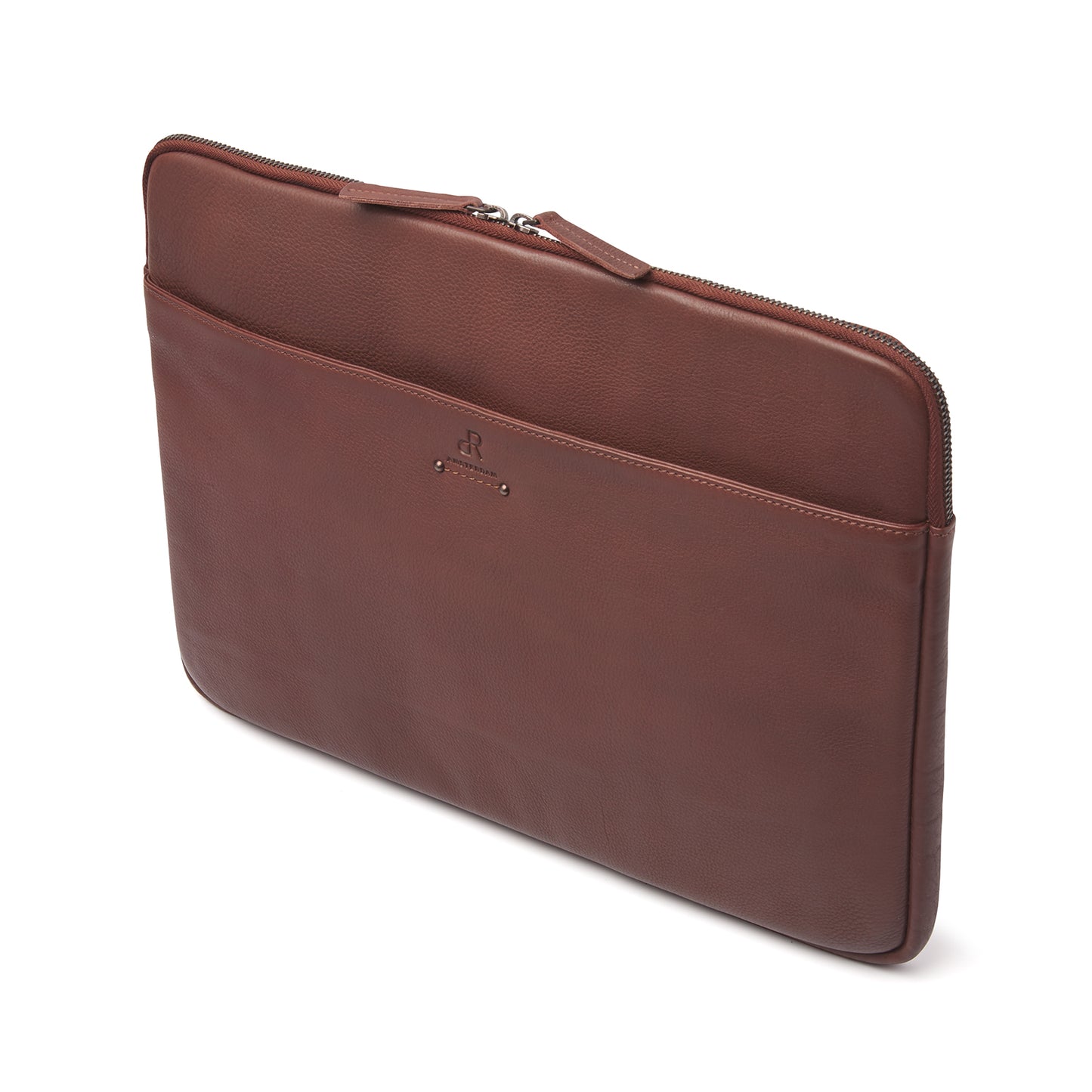 dR Amsterdam Laptop Sleeve TAMPA Brown 933580 | Echtes Leder
