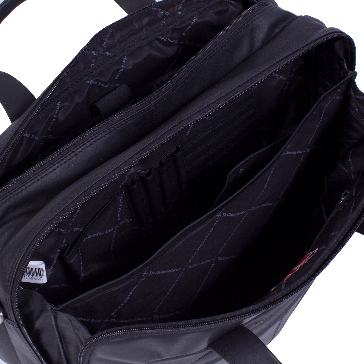 The Chesterfield Brand Laptoptasche RYAN Schwarz | Echtes Leder
