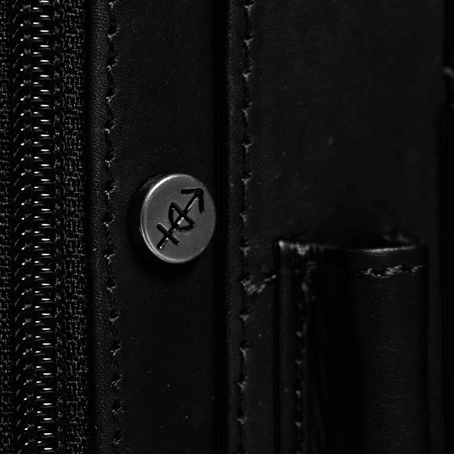 The Chesterfield Brand Schreibmappe ALTON Schwarz | Echtes Leder