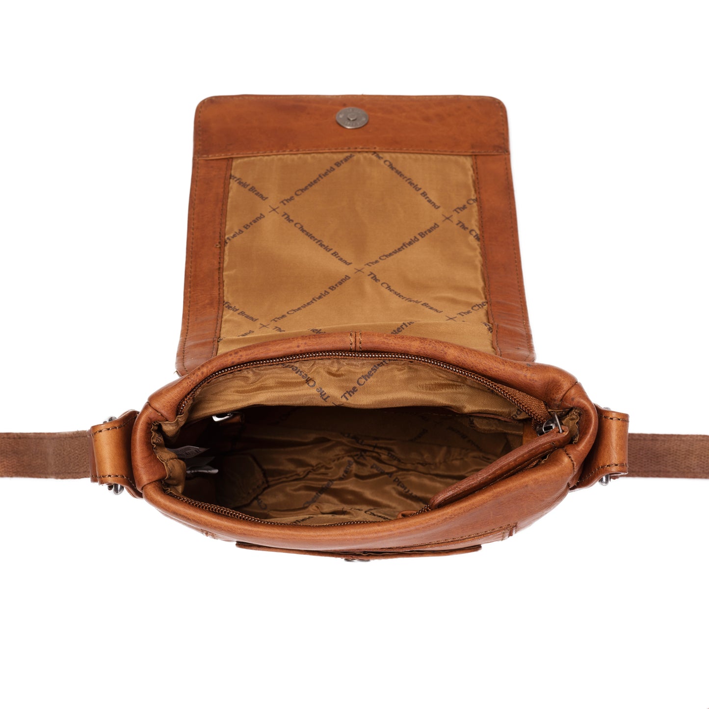 The Chesterfield Brand Umhängetasche BODIL Cognac | Echtes Leder