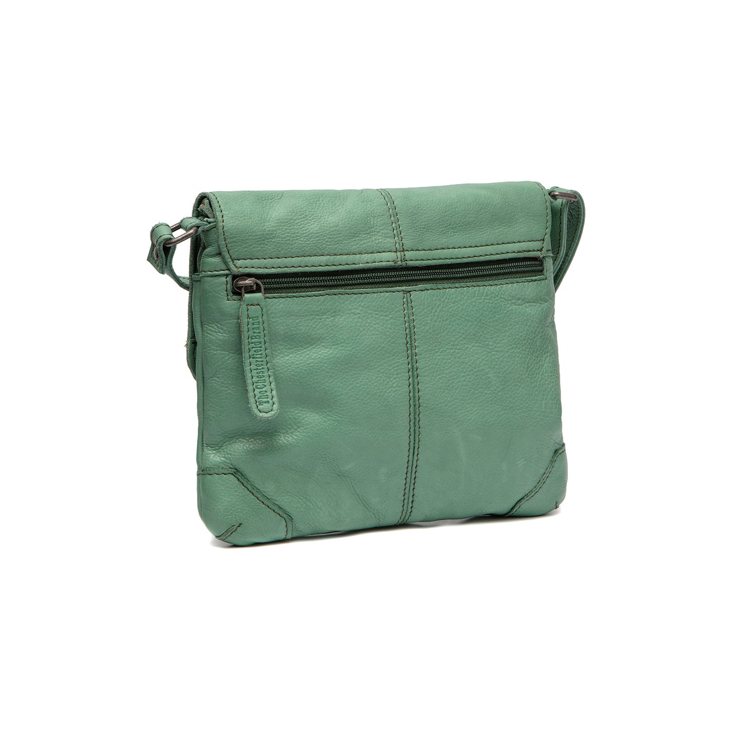 The Chesterfield Brand Umhängetasche CATO Grün | Echtes Leder