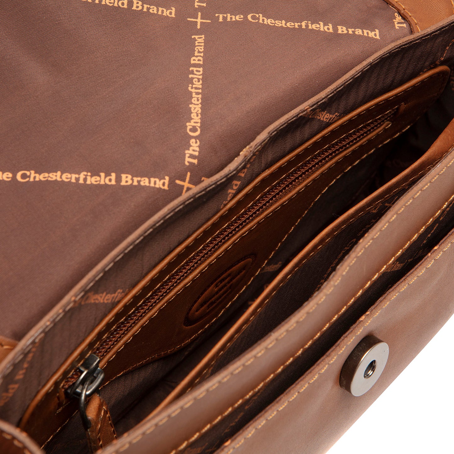 The Chesterfield Brand Umhängetasche SAMOA Cognac | Echtes Leder