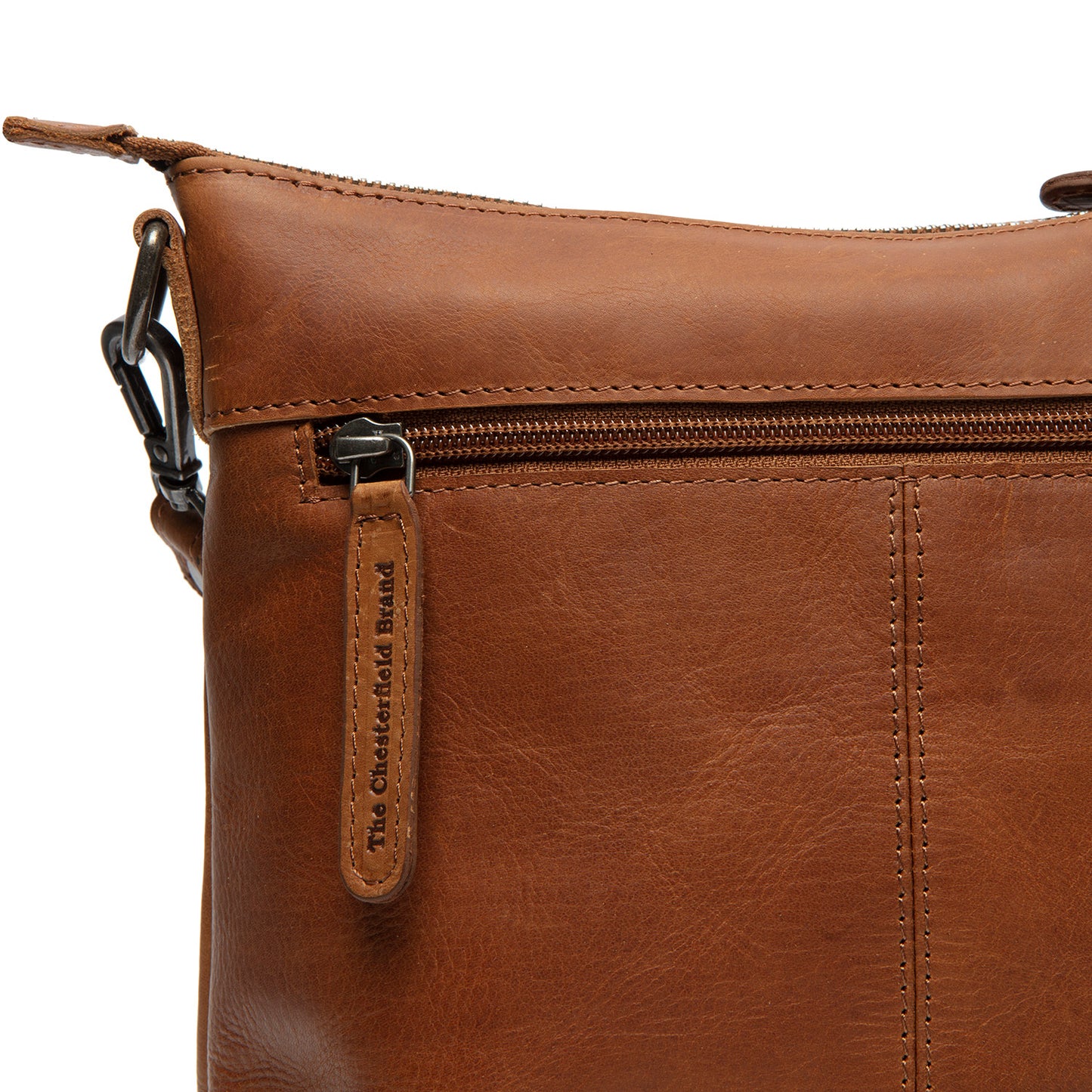 The Chesterfield Brand Umhängetasche FARO Cognac | Echtes Leder