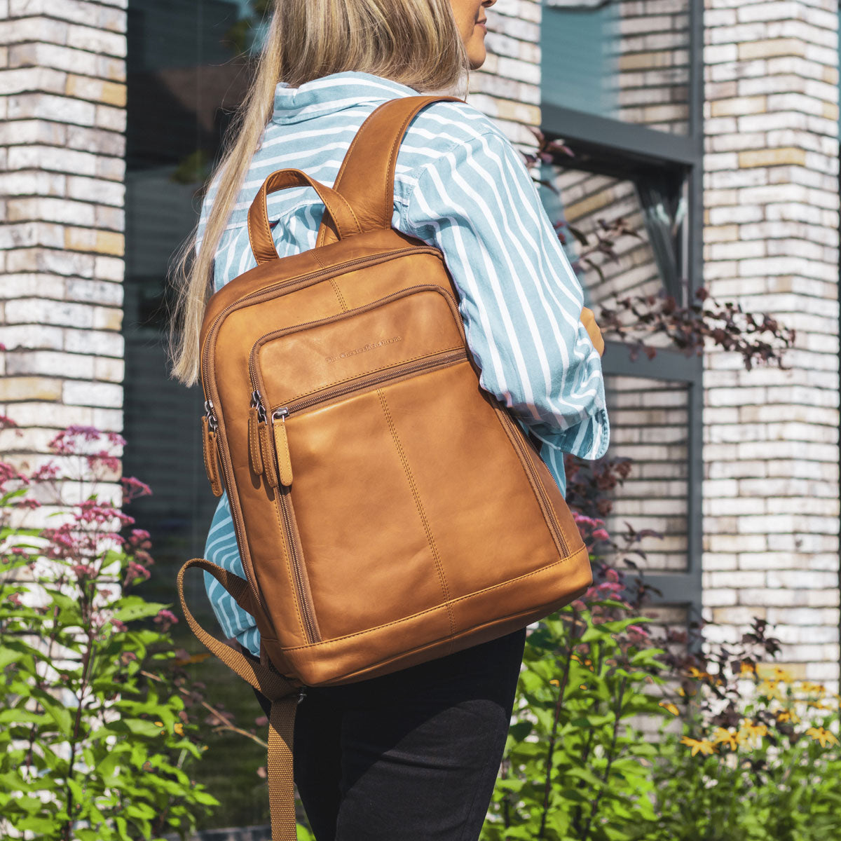 The Chesterfield Brand Rucksack JAMES Cognac | Echtes Leder