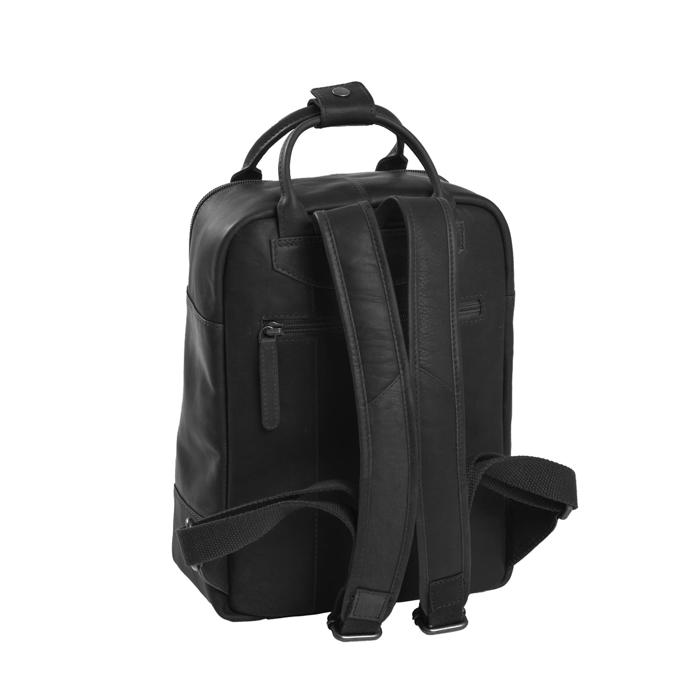 The Chesterfield Brand Rucksack BELLARY Schwarz | Echtes Leder
