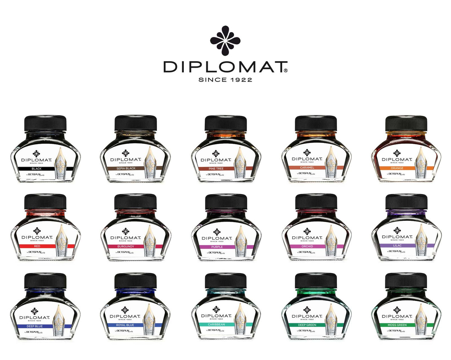 Diplomat Tinte im Glas Karibik 30ml