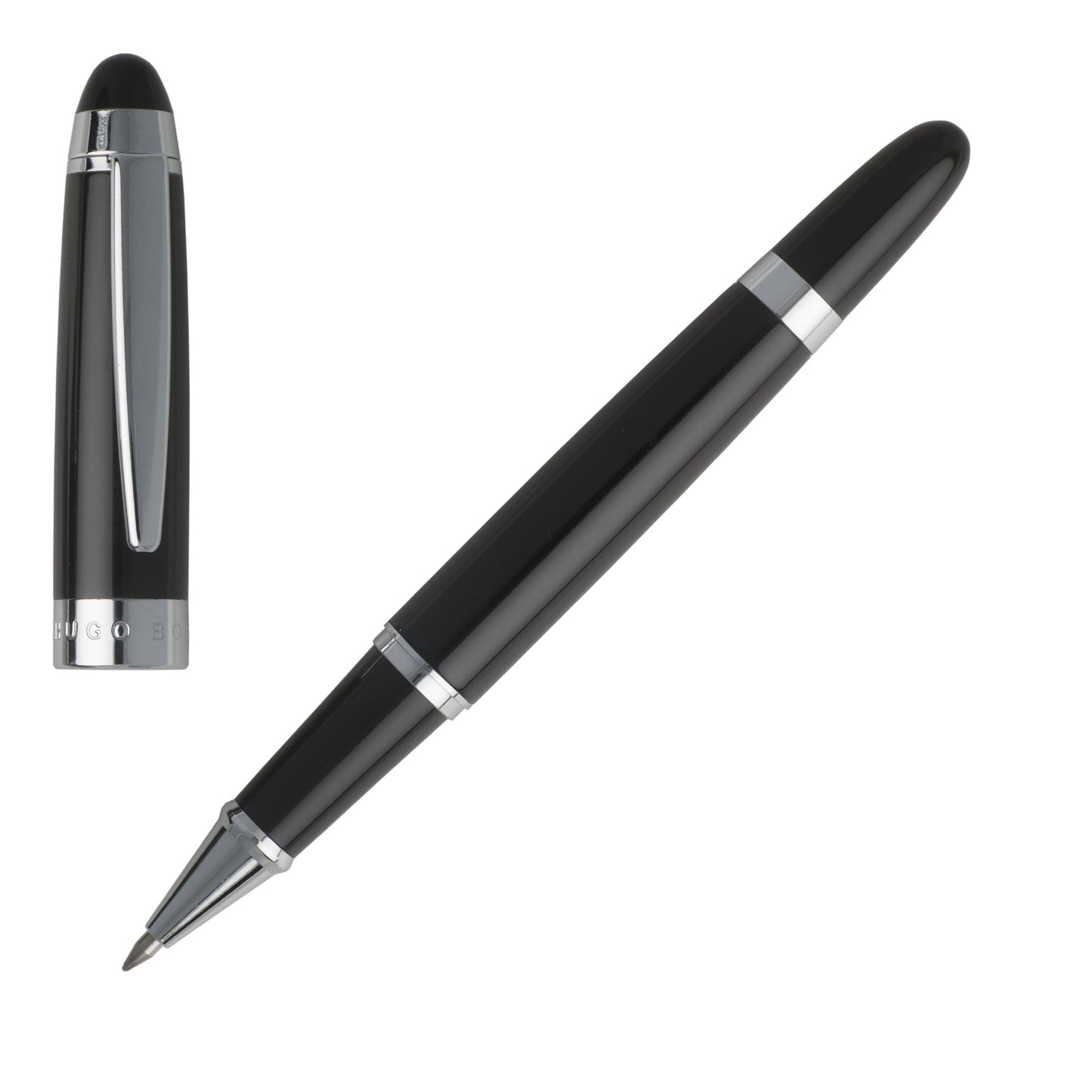 Hugo Boss Stifte-Set ICON Black | Tintenroller und Füllfederhalter