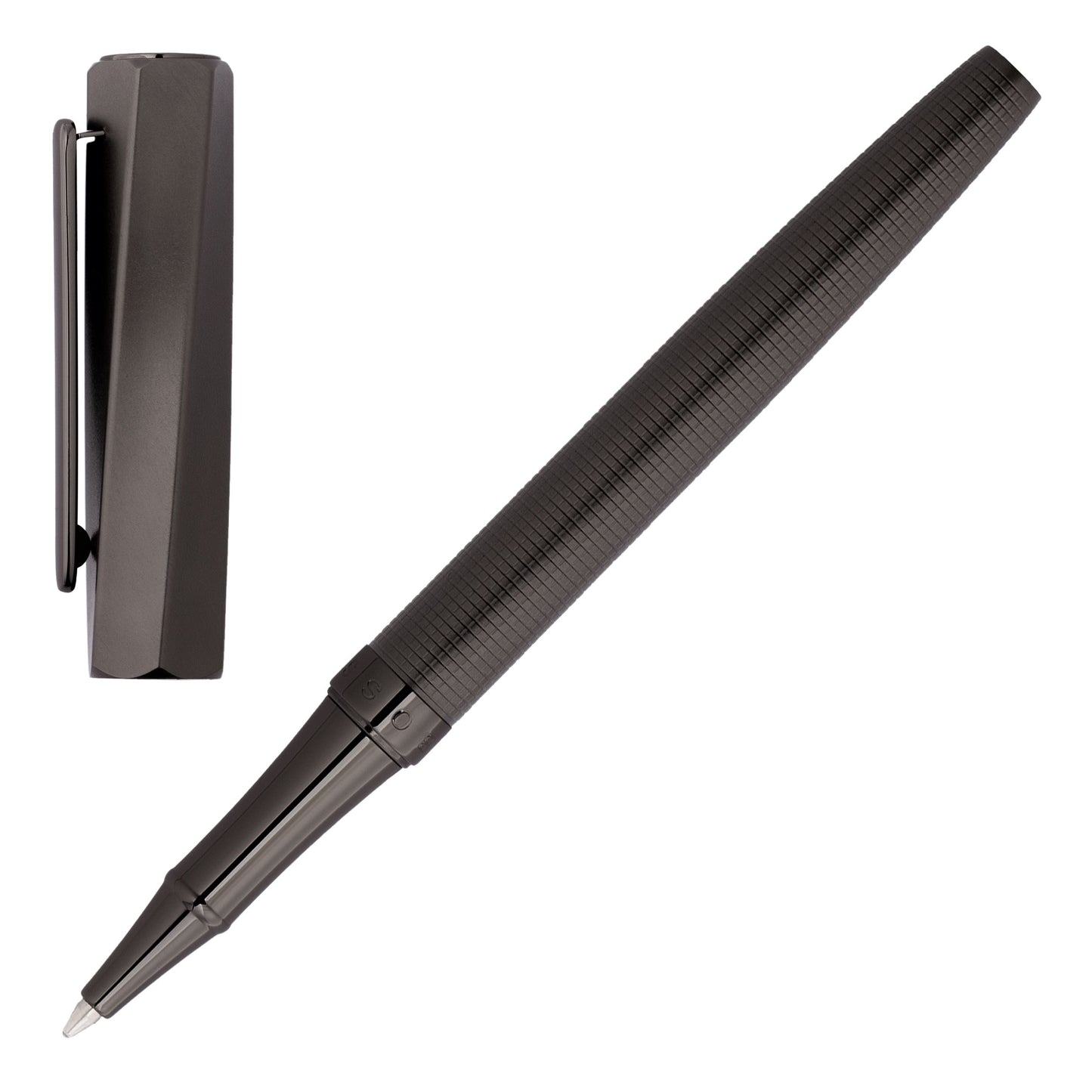 Hugo Boss Schreibset Twist Gun | Tintenroller und Füllfederhalter