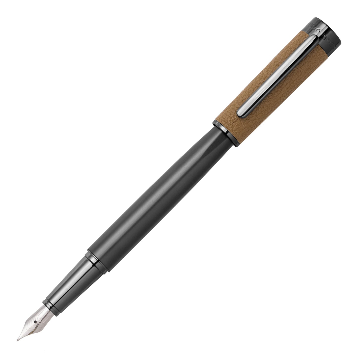 Hugo Boss Füllfederhalter CORIUM Camel