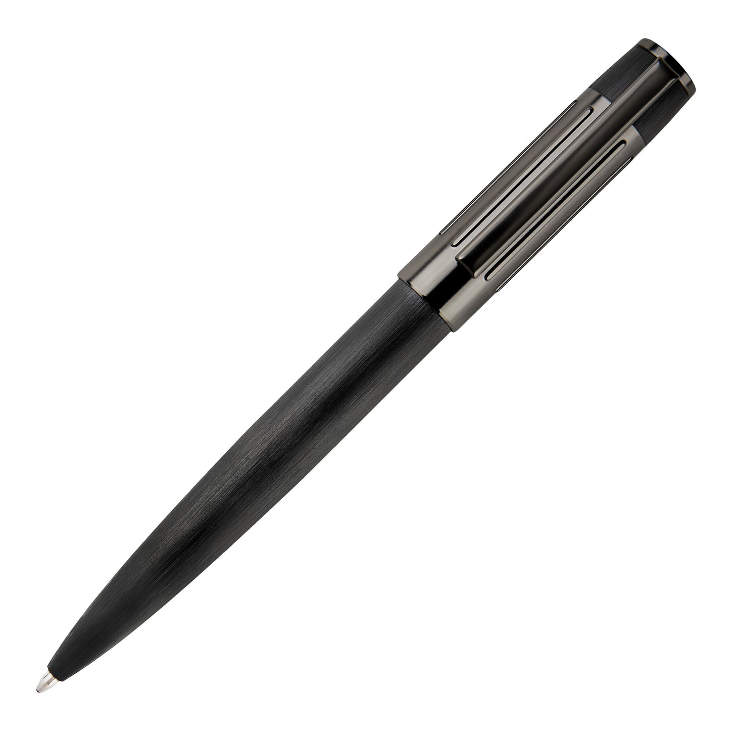 Hugo Boss Kugelschreiber GEAR Ribs Black