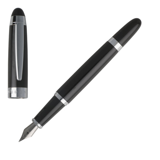 Hugo Boss Füllfederhalter ICON Black