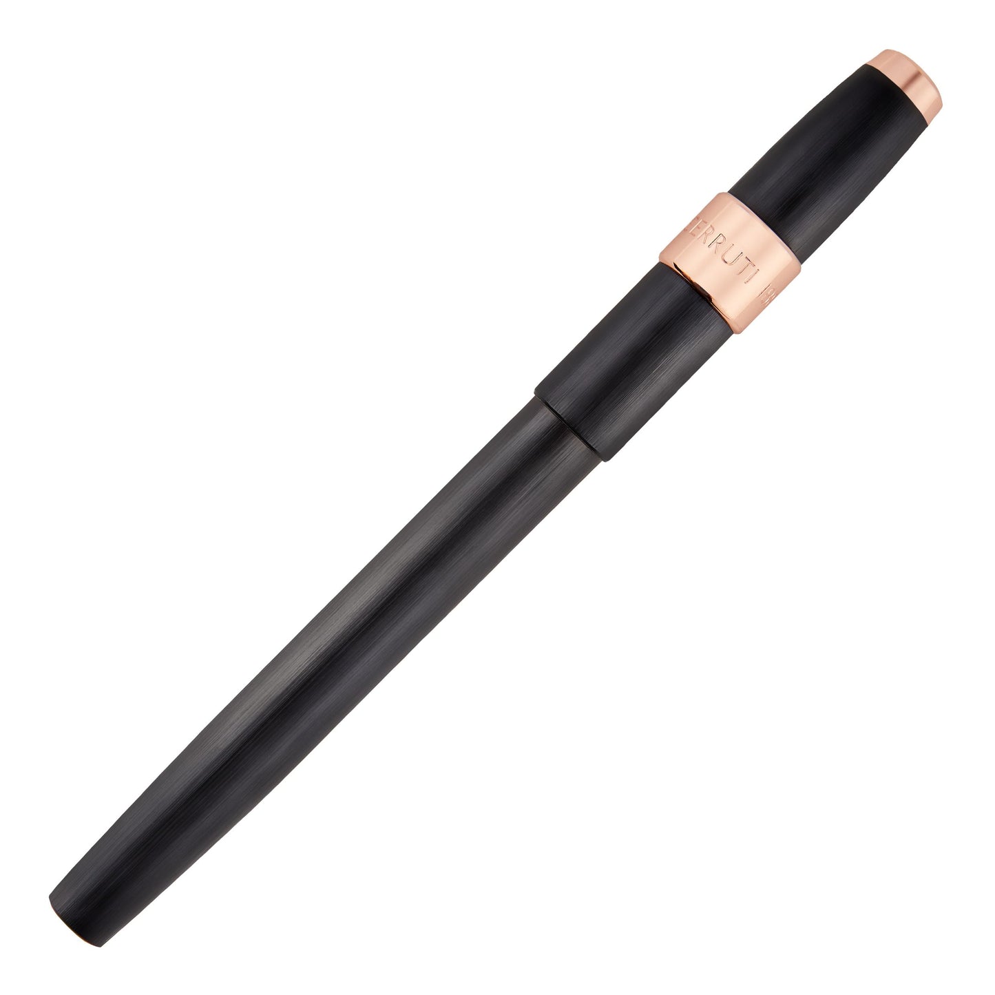 Cerruti 1881 Tintenroller BLOCK Brushed Black