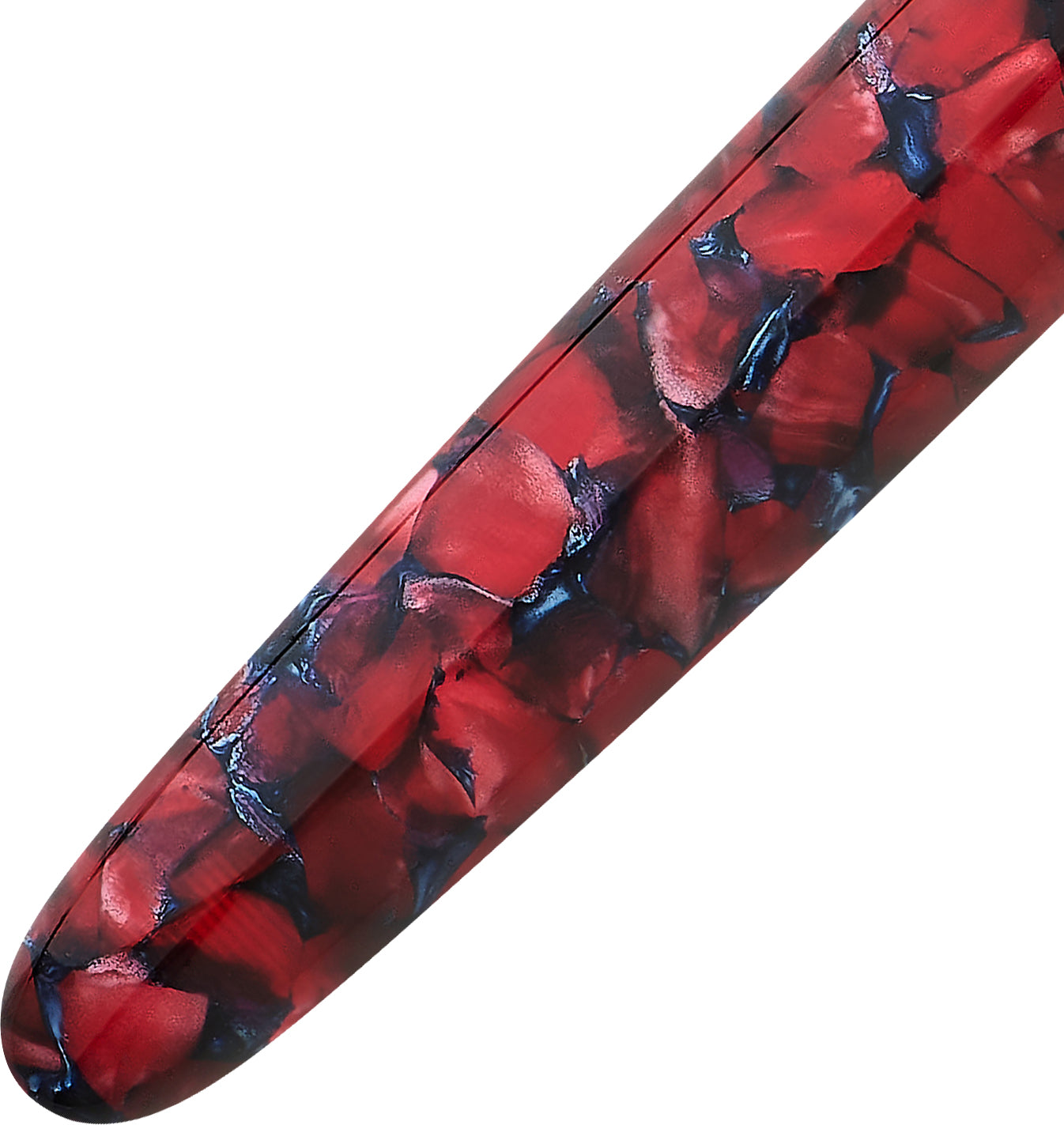 Esterbrook Füllfederhalter ESTIE Scarlet Silber Oversized