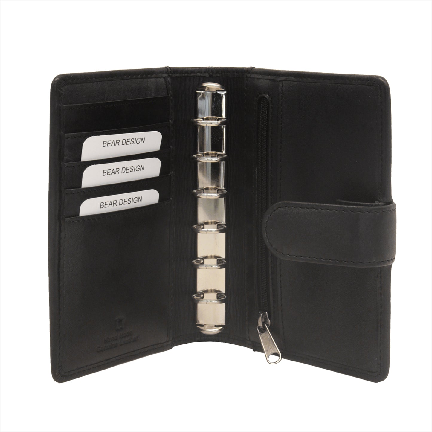 Bear Design Schreibmappe A6 SIEP Schwarz