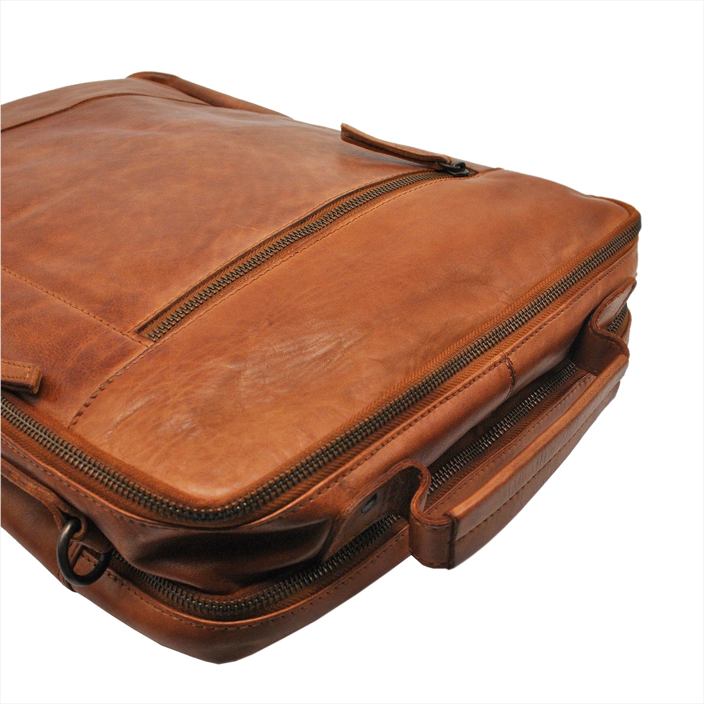 Bear Design Rucksack CELSO Cognac | Echtes Leder