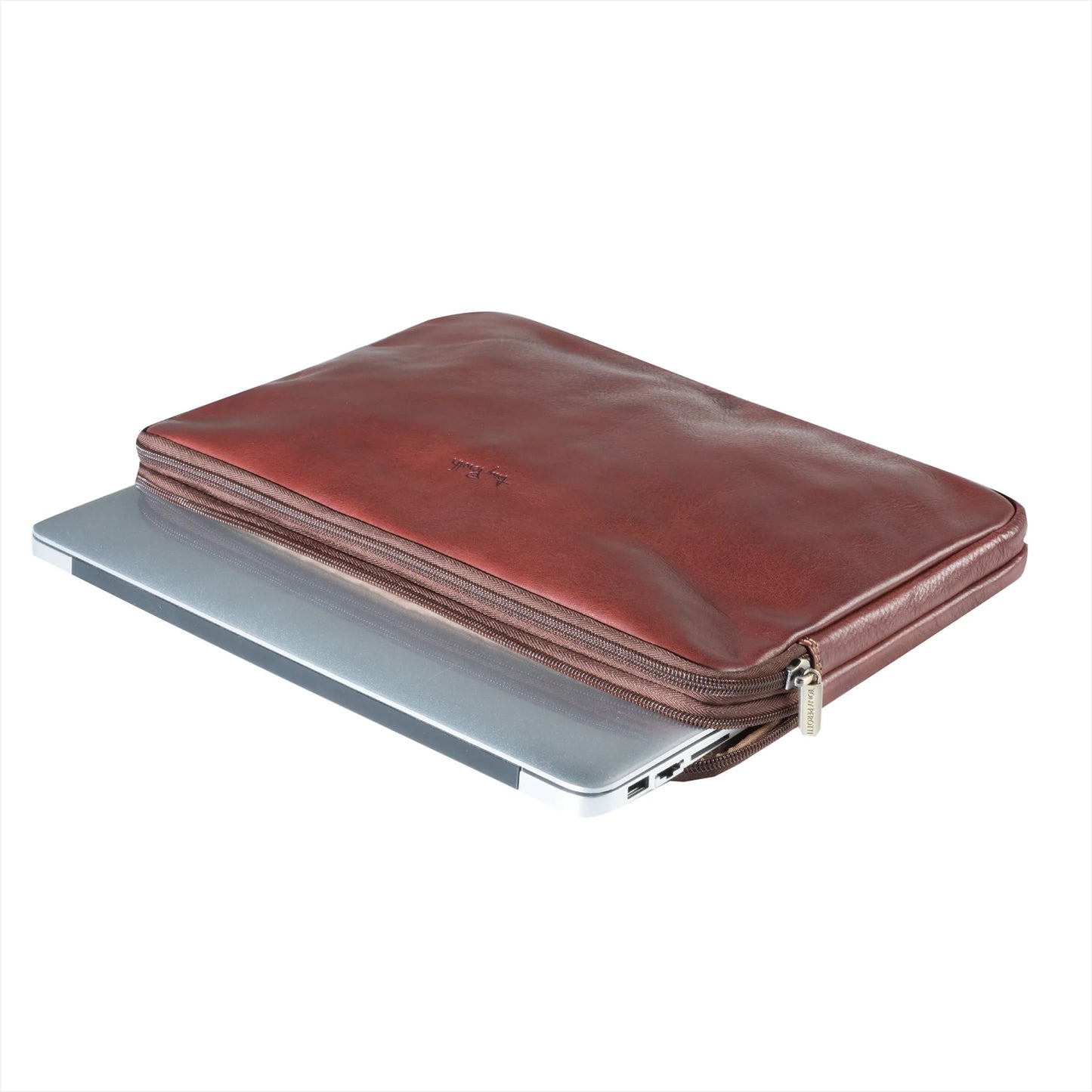 Tony Perotti Laptop Sleeve 13" Braun | Echtes Leder